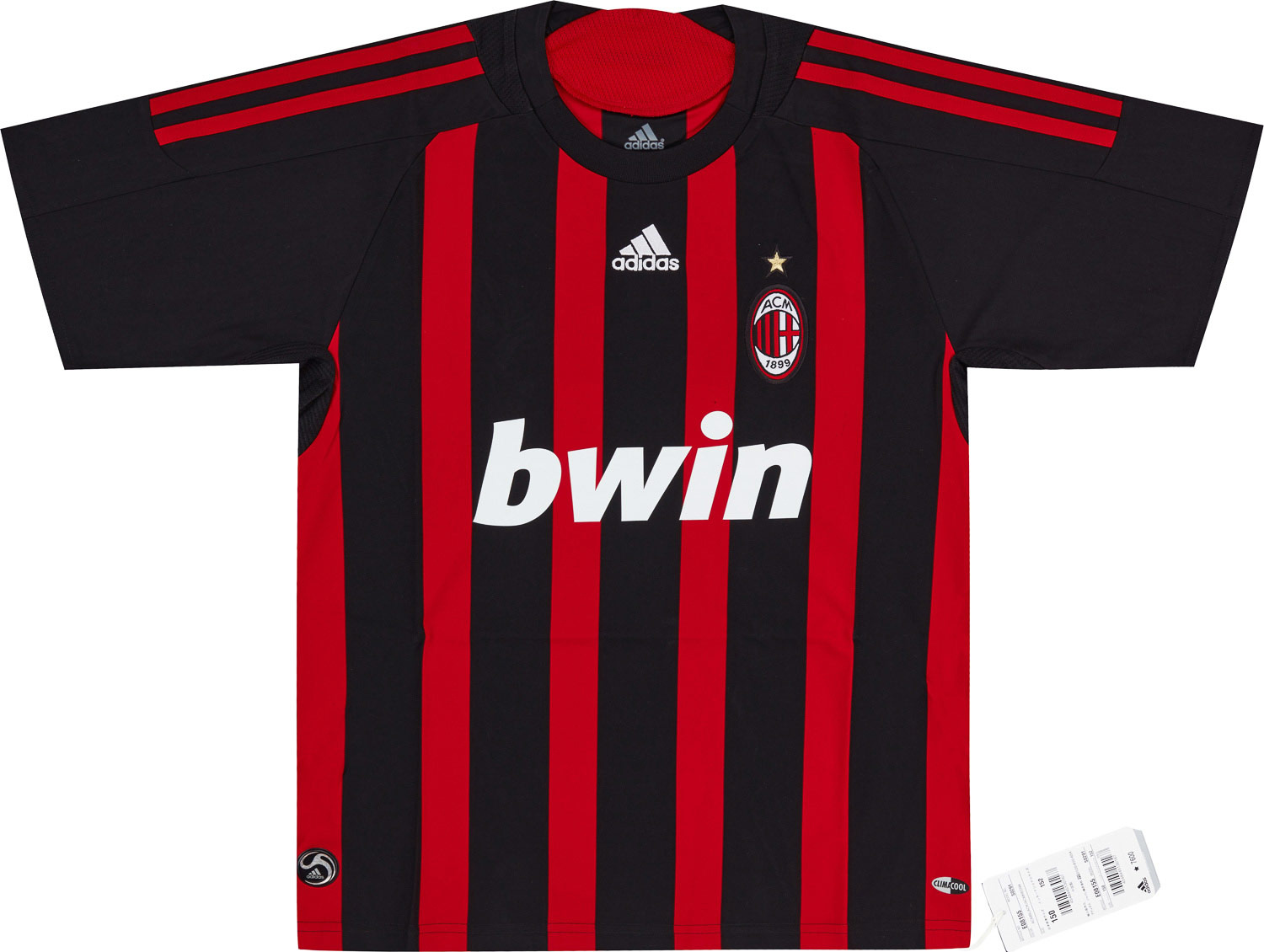 cache Sikker Modstander 2008-09 AC Milan Home Shirt - NEW - (KIDS)