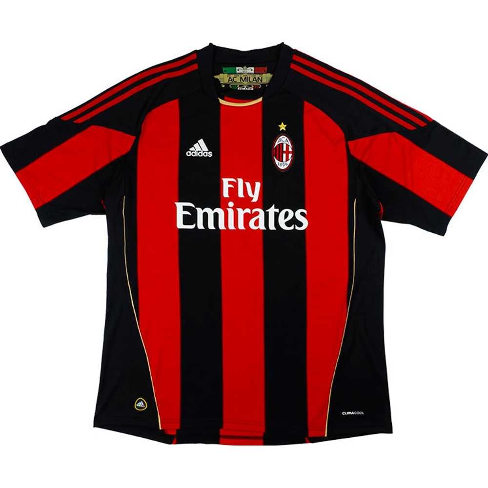 2010-11 AC Milan Home Shirt (Excellent) S