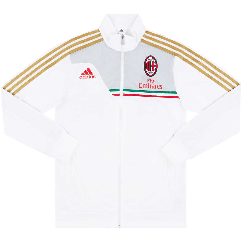2013-14 AC Milan Adidas Track Jacket (Excellent) XS