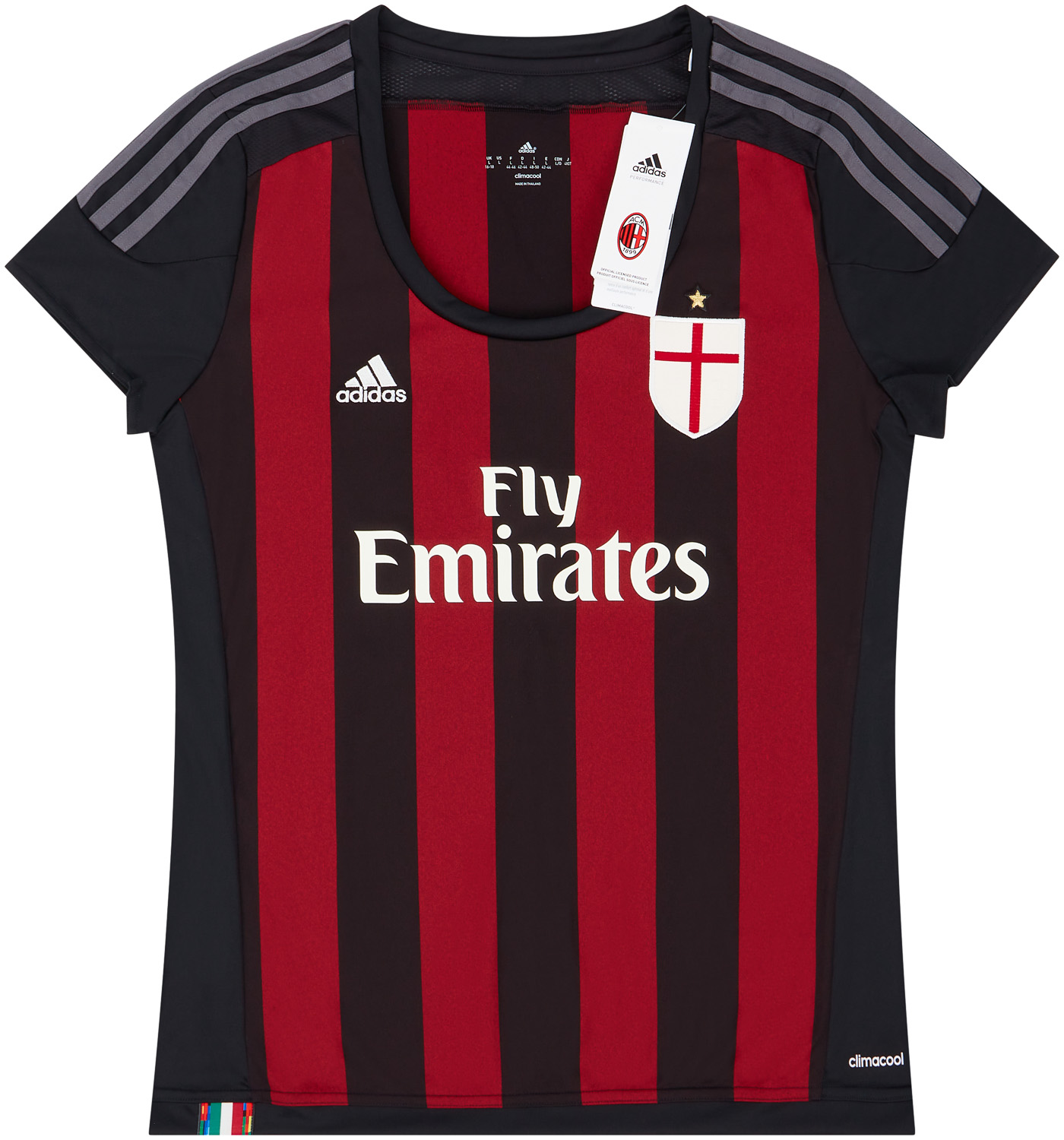 2015-16 AC Milan Home Shirt Womens ()