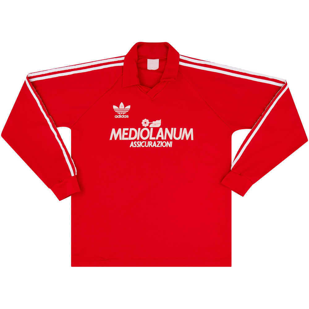 1990-91 AC Milan Adidas Training L/S Shirt (Excellent) L