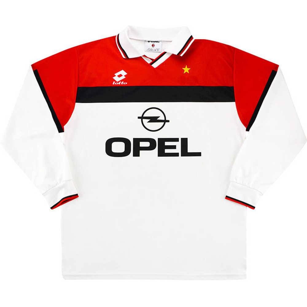 1994-95 AC Milan Away L/S Shirt (Excellent) XL