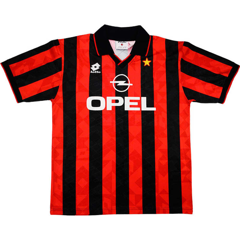 1994-95 AC Milan Home Shirt (Excellent) M