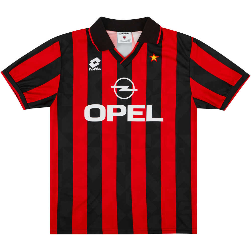 1994-95 AC Milan Home Shirt (Very Good) L