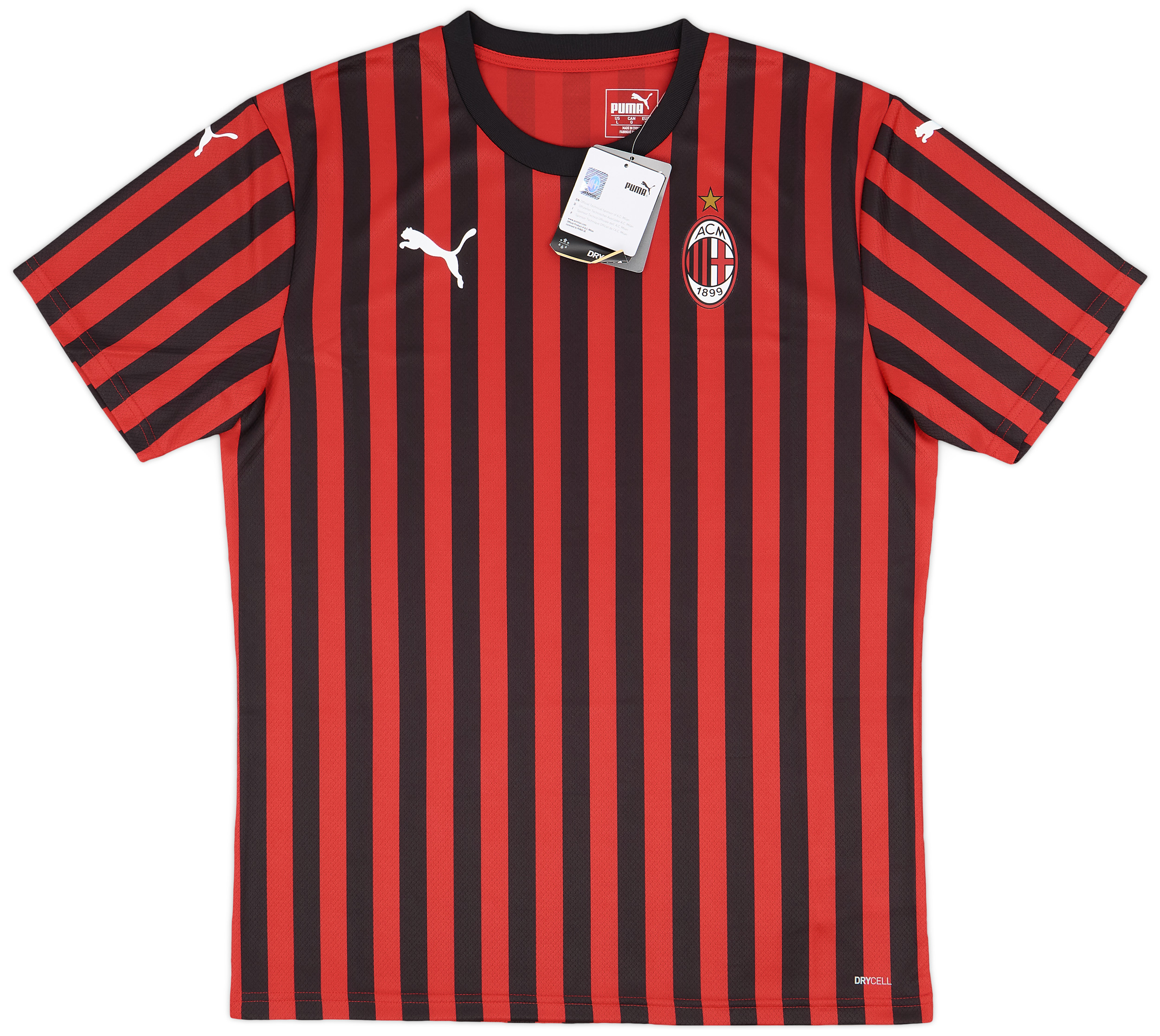 2019-20 AC Milan Authentic Home Shirt ()