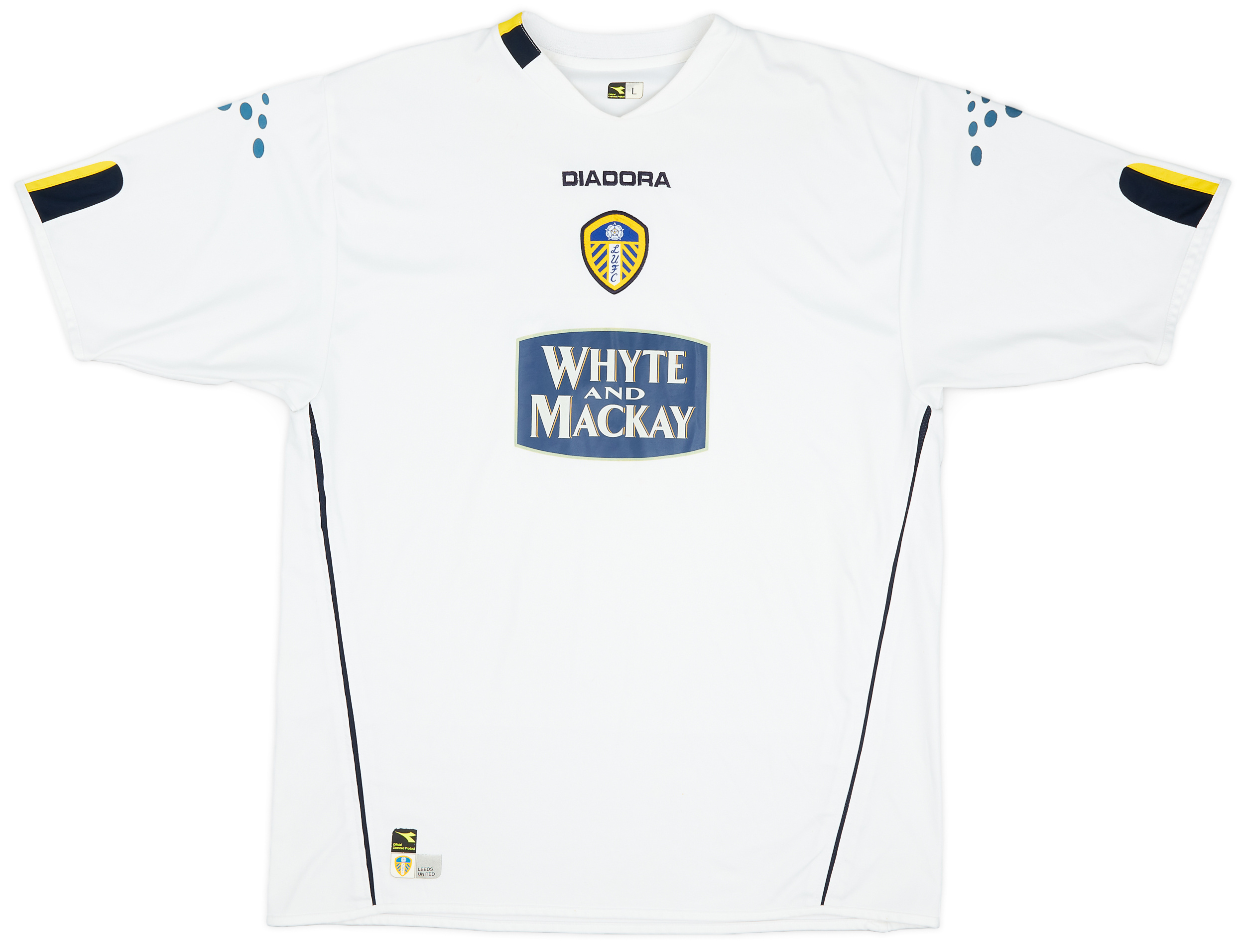 2004-05 Leeds United Home Shirt - 8/10 - ()