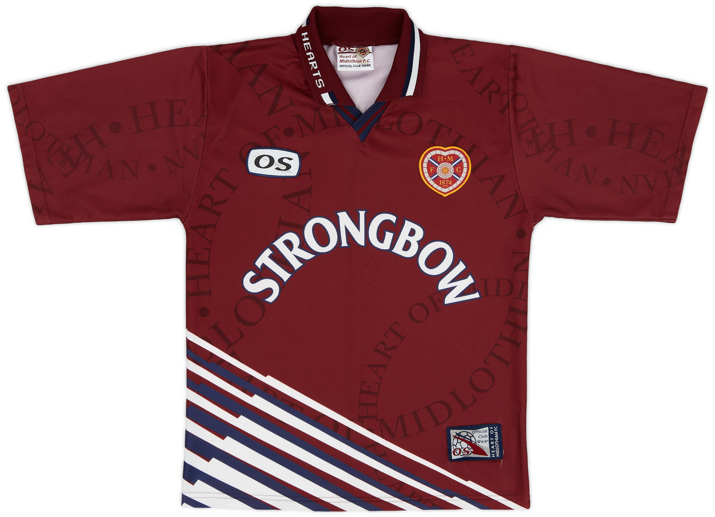 1998-99 Heart Of Midlothian (Hearts) Home Shirt - 9/10 - ()