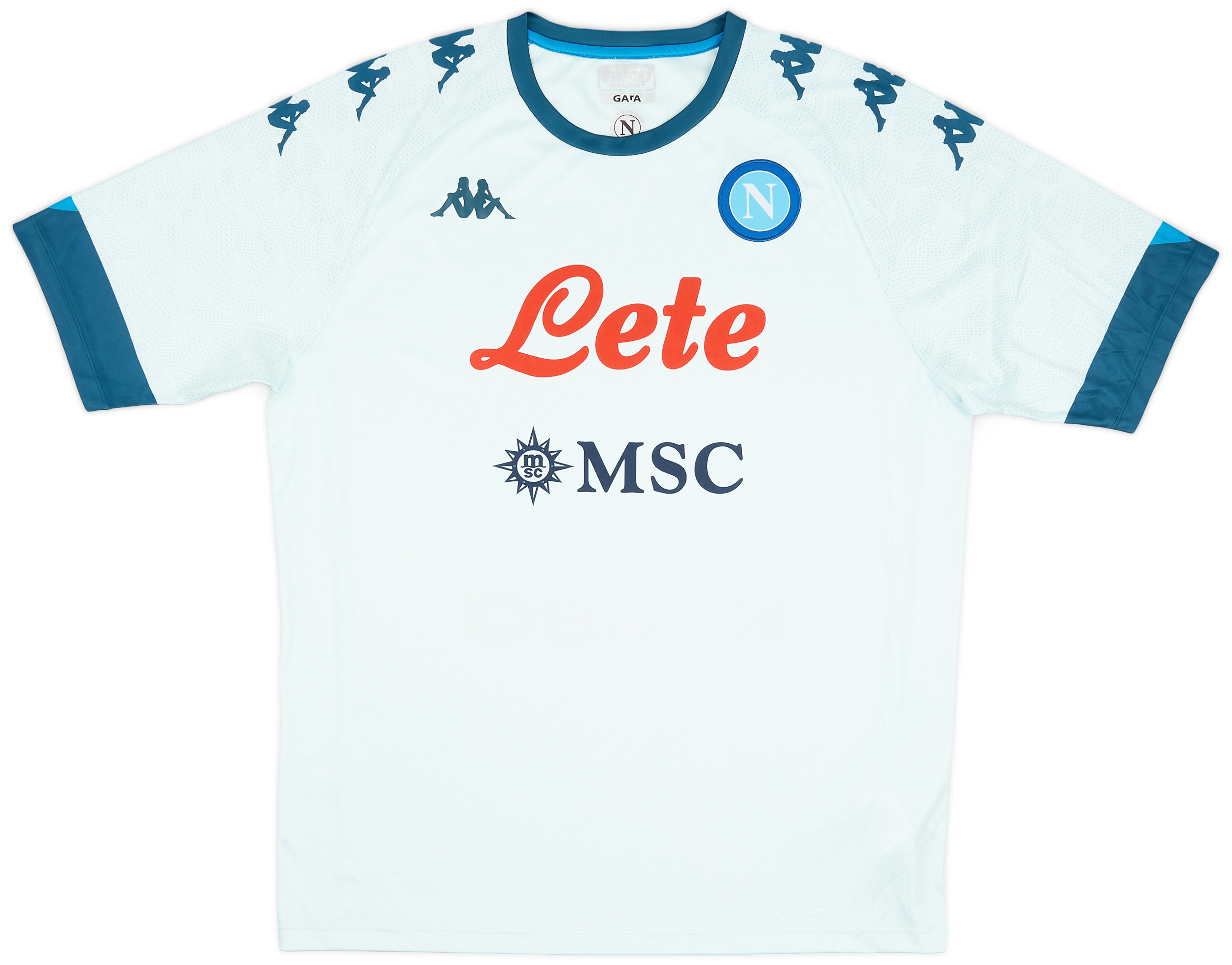 2020-21 Napoli Away Shirt - 9/10 - ()