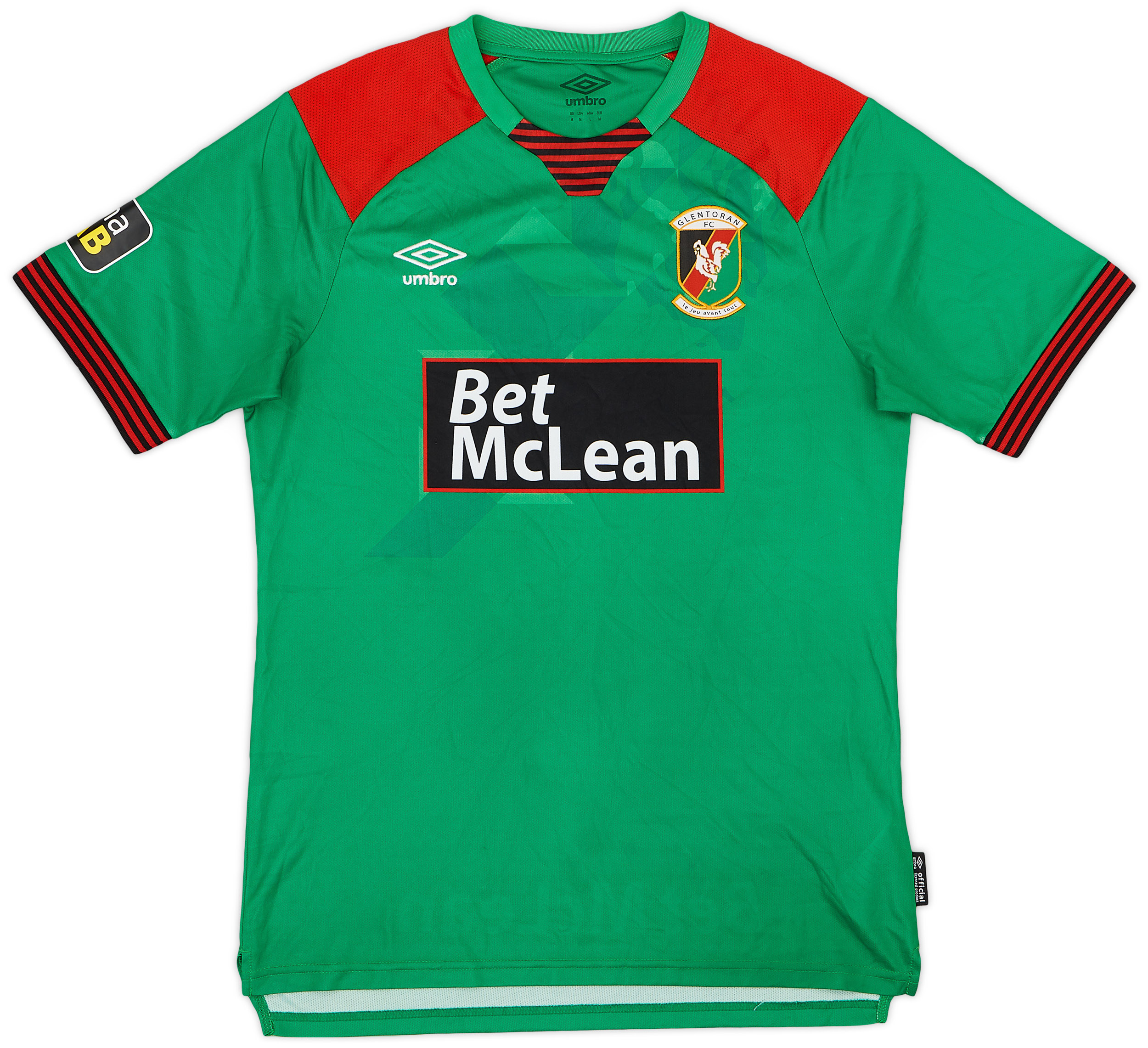 2020-21 Glentoran FC Home Shirt - 9/10 - ()