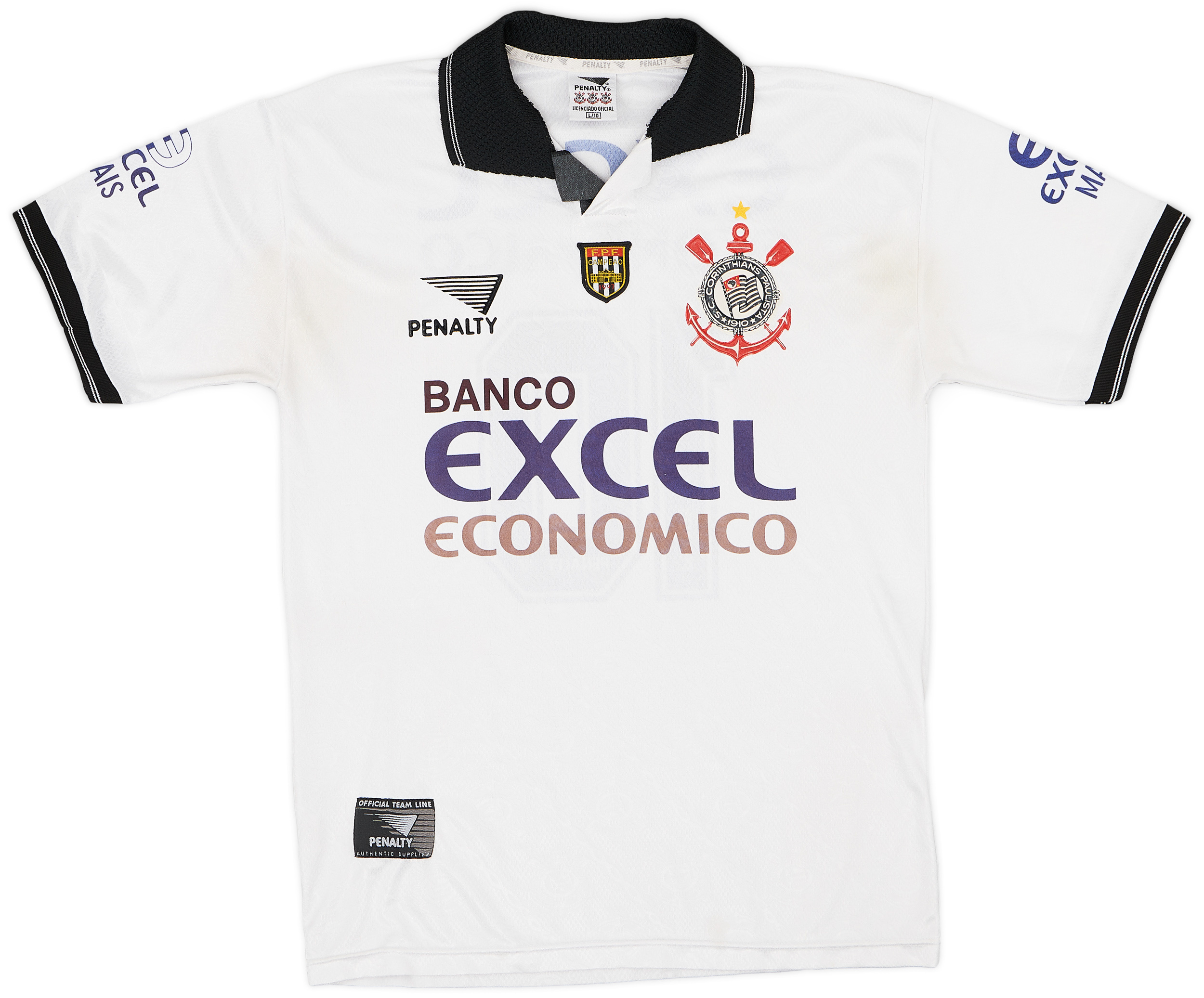 1997 Corinthians Home Shirt #10 - 6/10 - ()