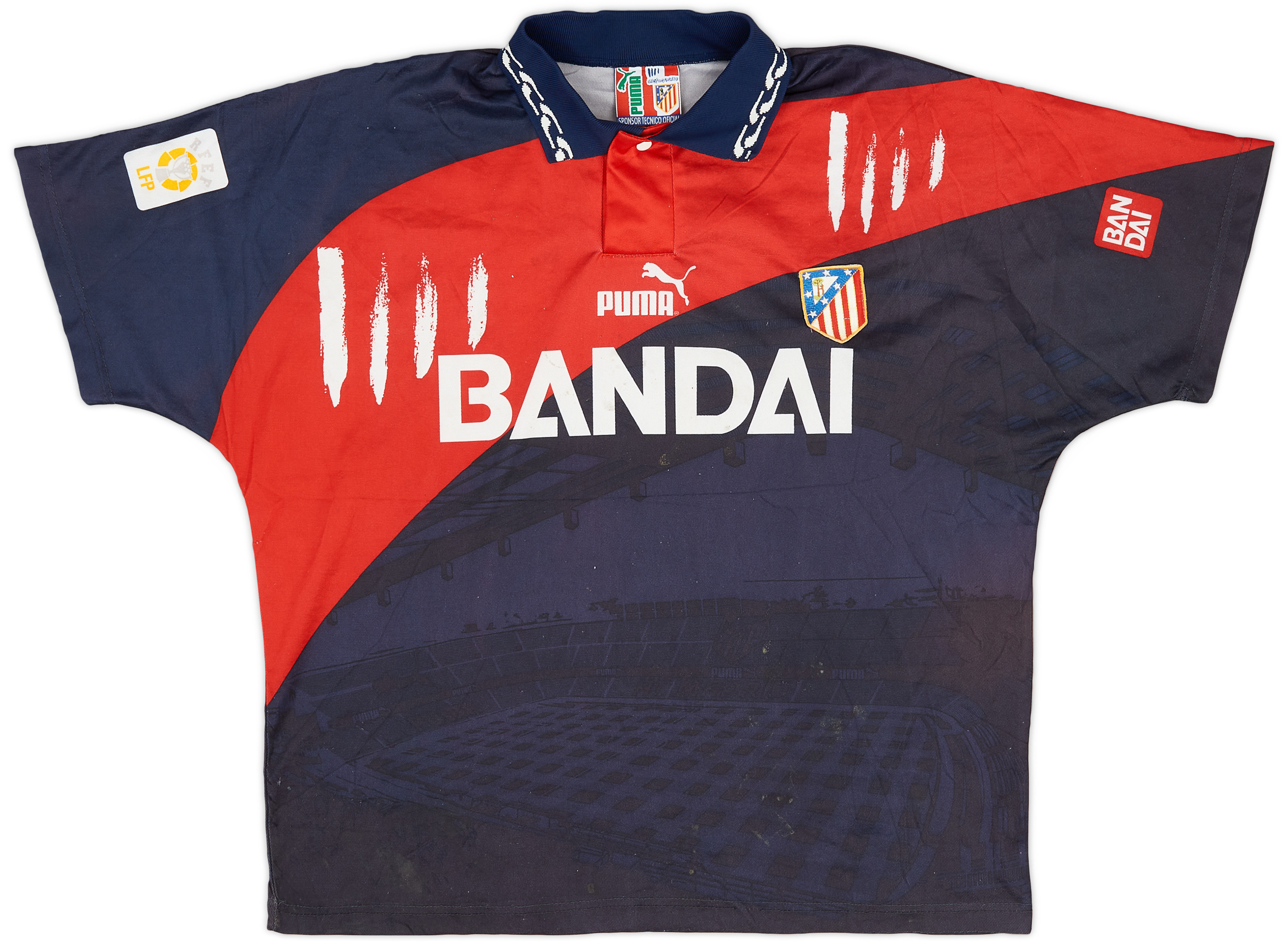 1994-95 Atletico Madrid Away Shirt - 6/10 - ()