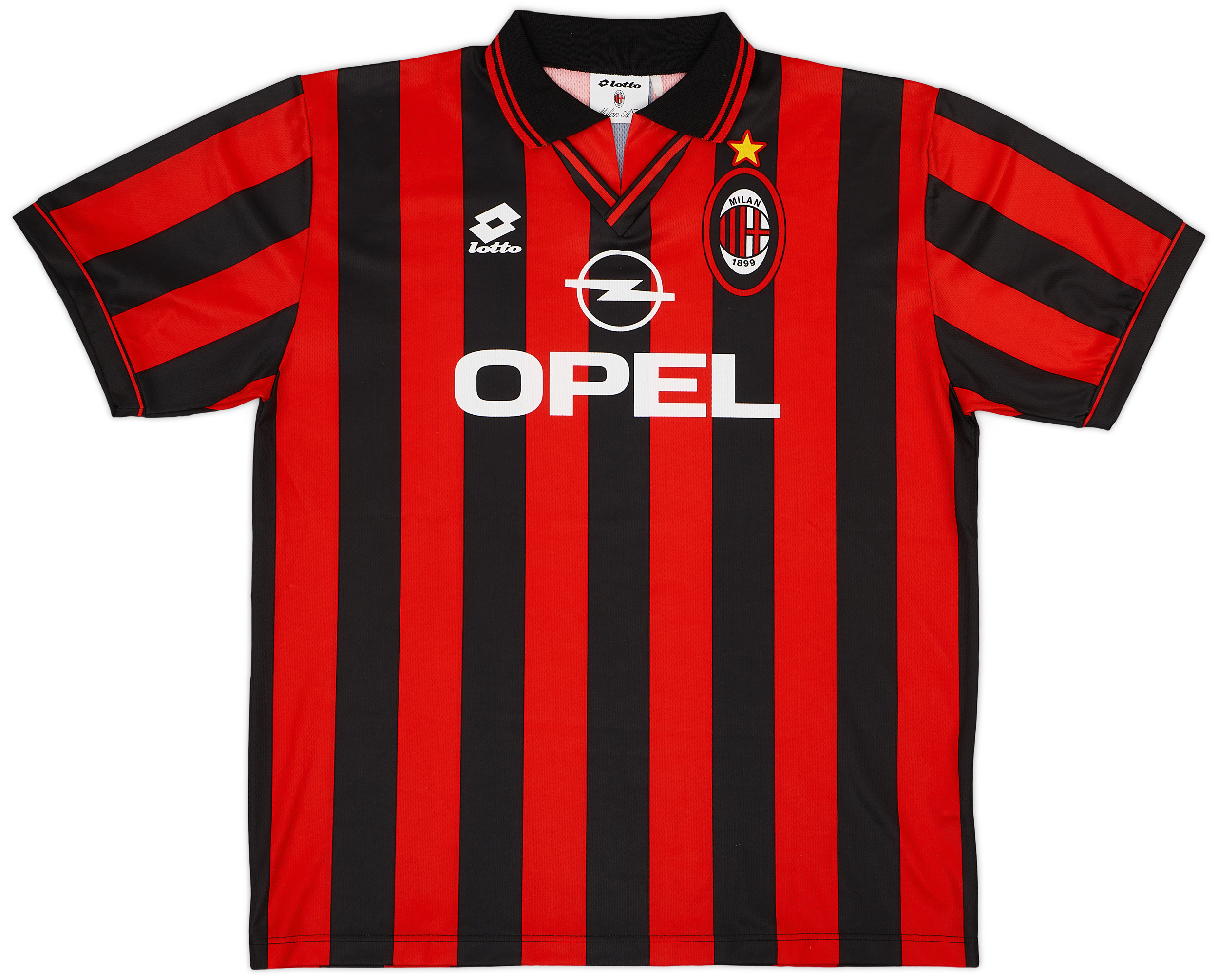1996-97 AC Milan Home Shirt - 9/10 - ()