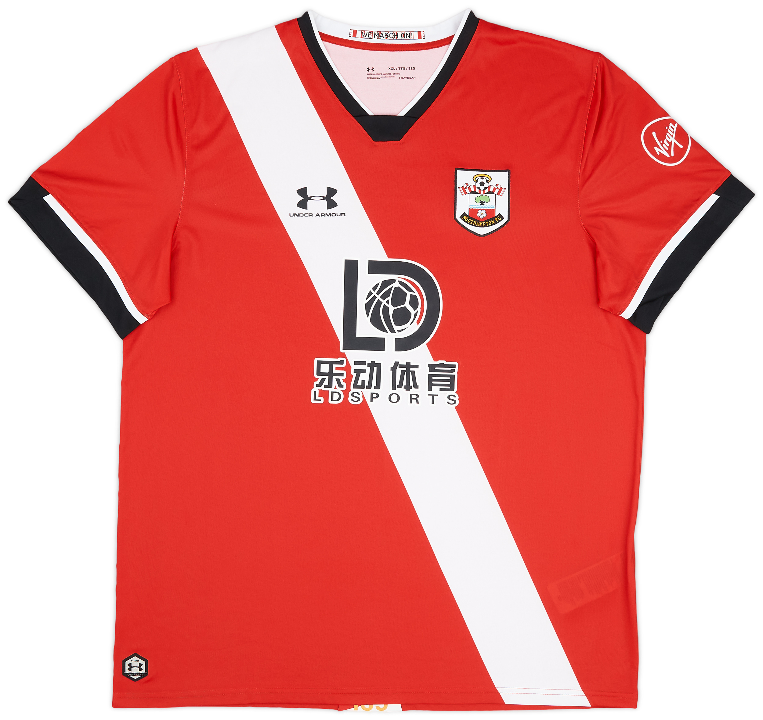 2020-21 Southampton Home Shirt - 9/10 - ()