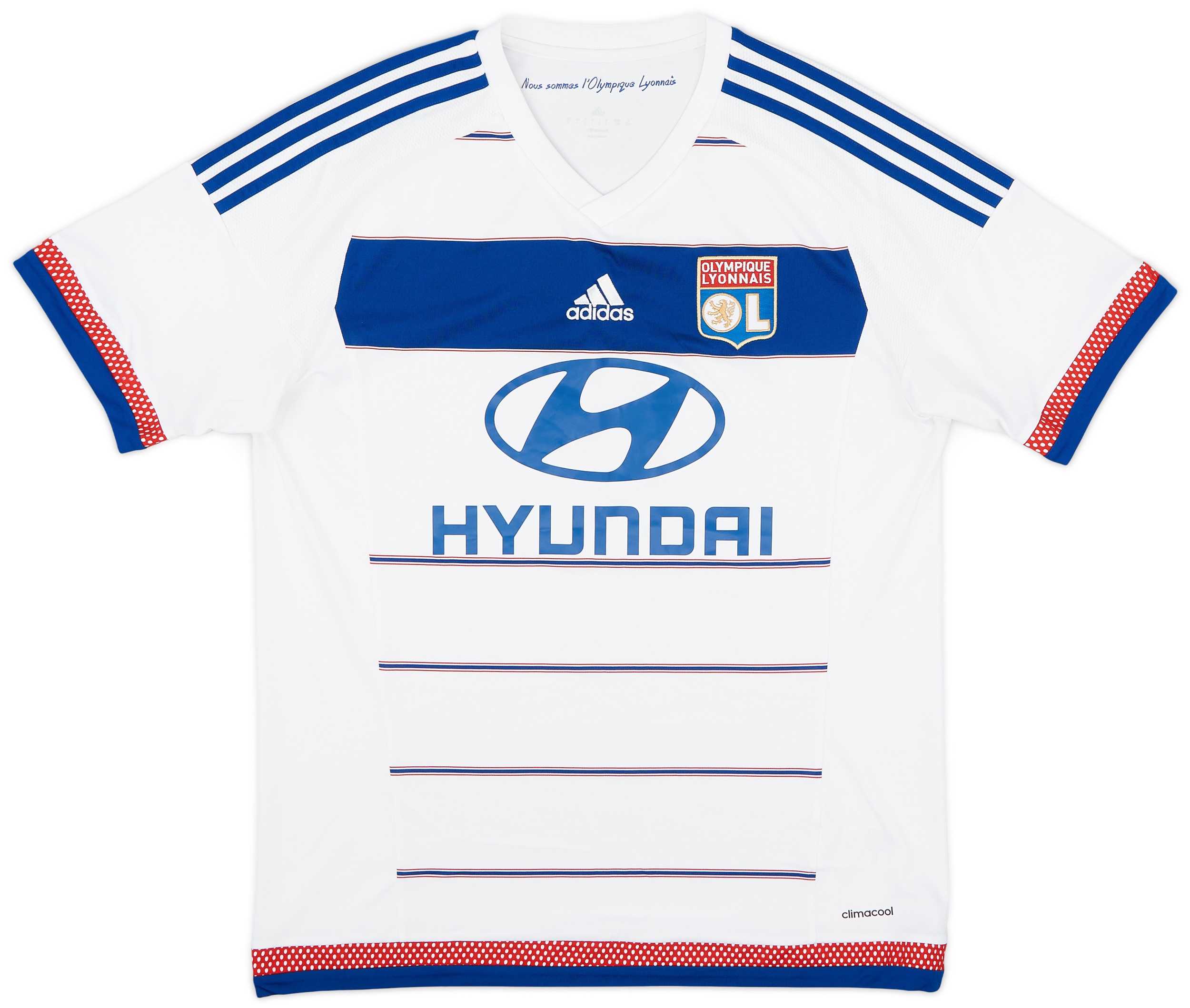 2015-16 Lyon Home Shirt - 9/10 - ()
