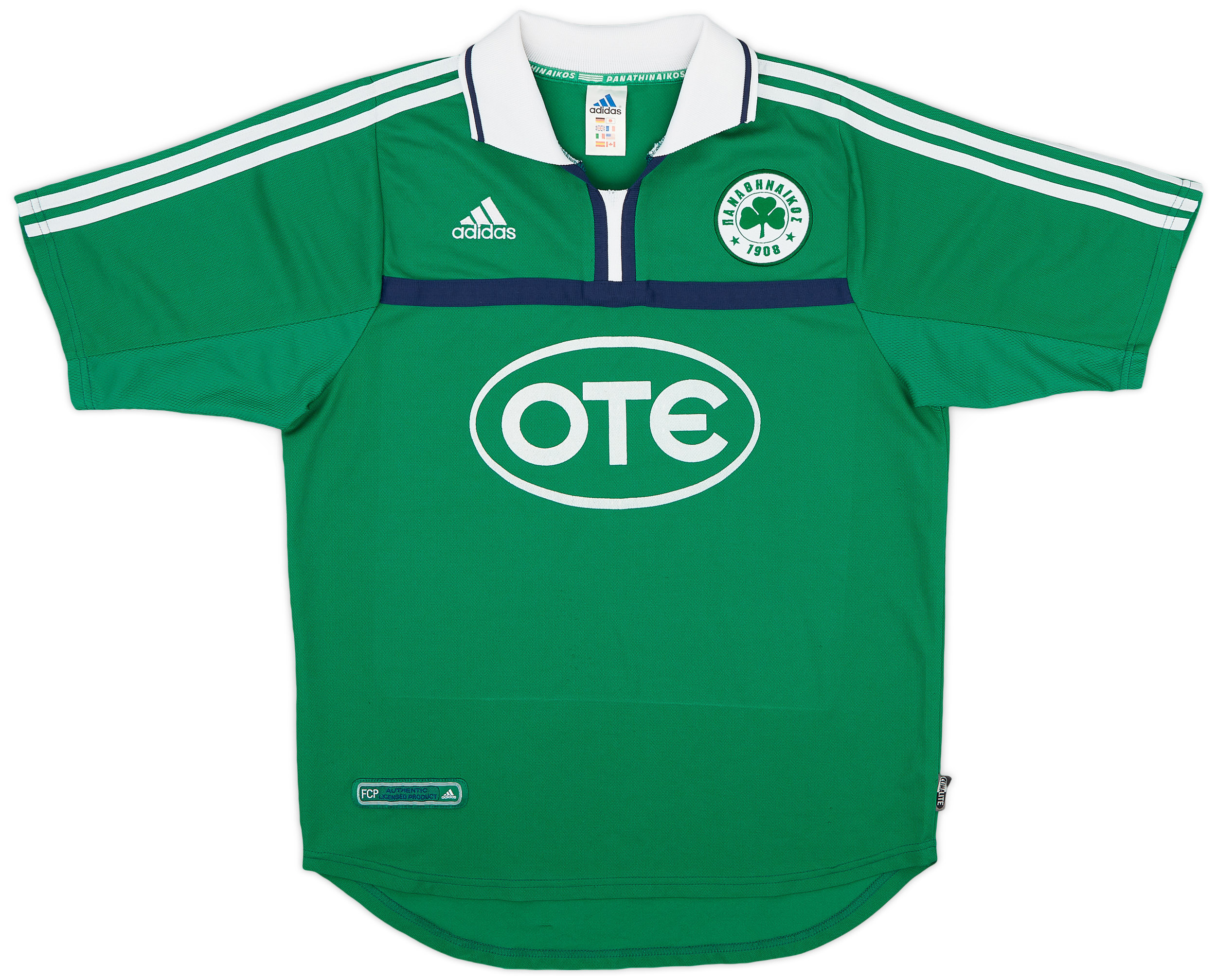 2000-01 Panathinaikos Home Shirt - 6/10 - ()