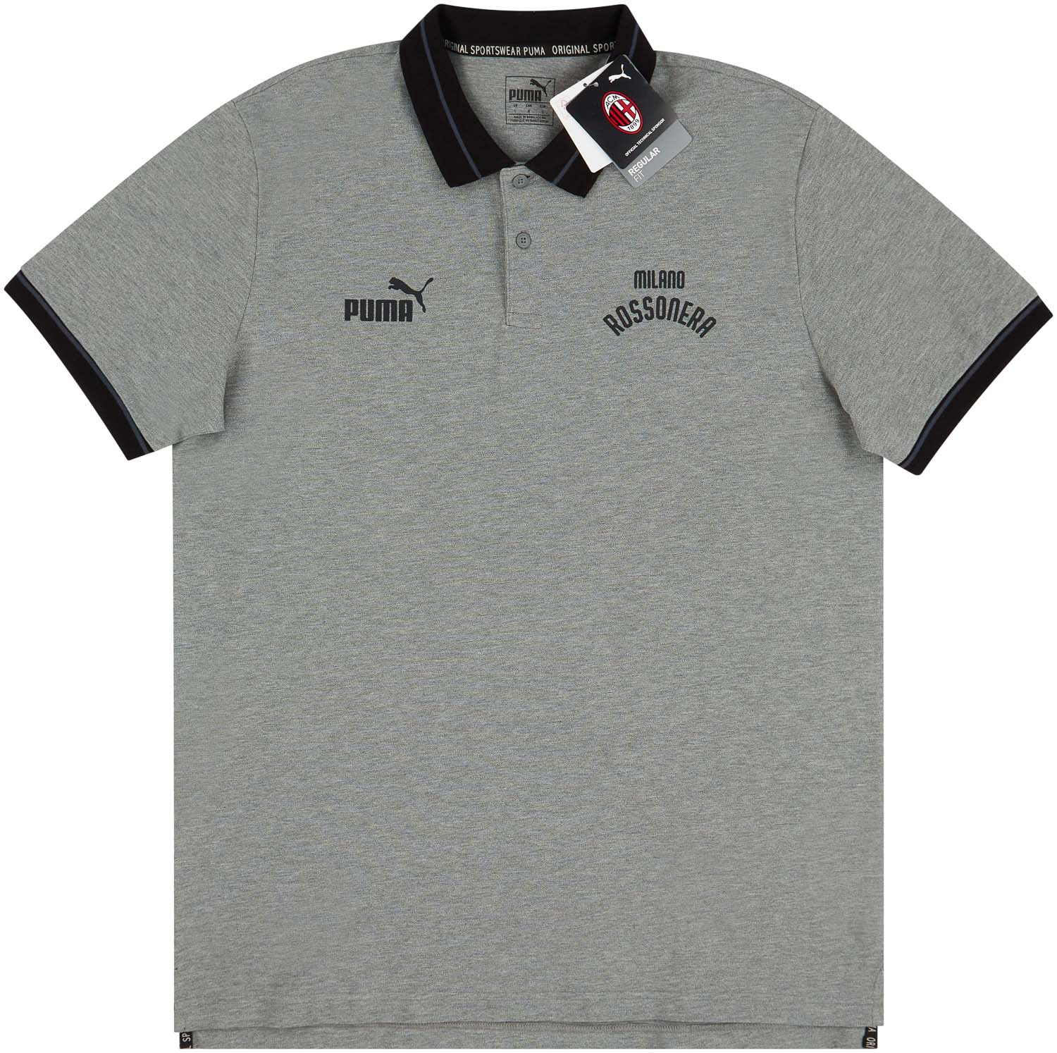 2020-21 AC Milan Puma Polo T-Shirt - NEW