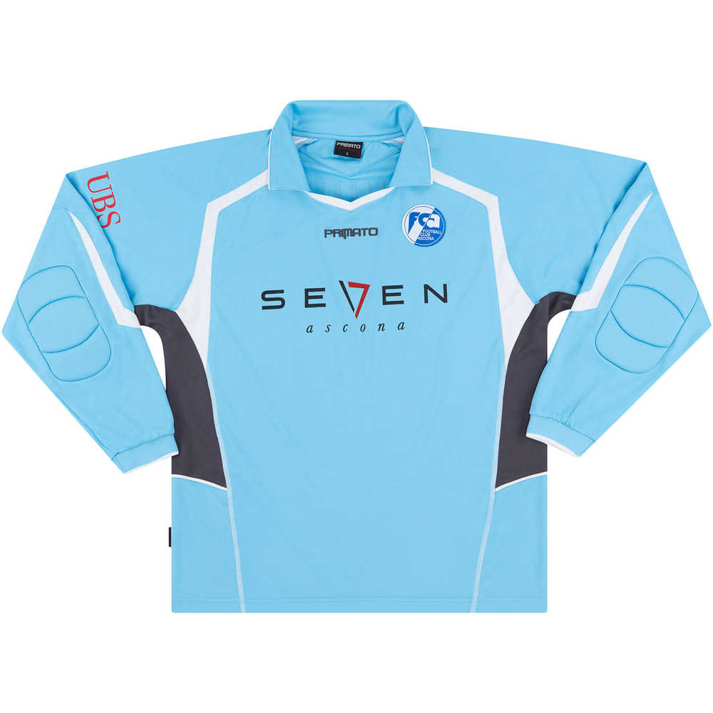 2008-09 FC Ascona Match Issue GK Shirt #21