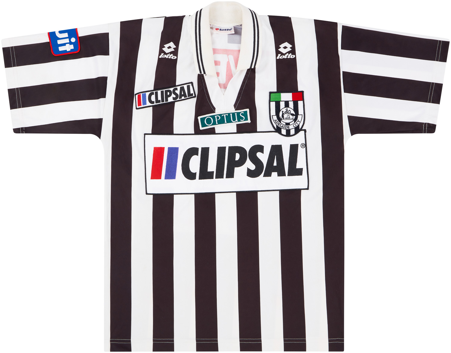 1995-96 Adelaide City Match Issue Home Shirt #19 (v Forest)