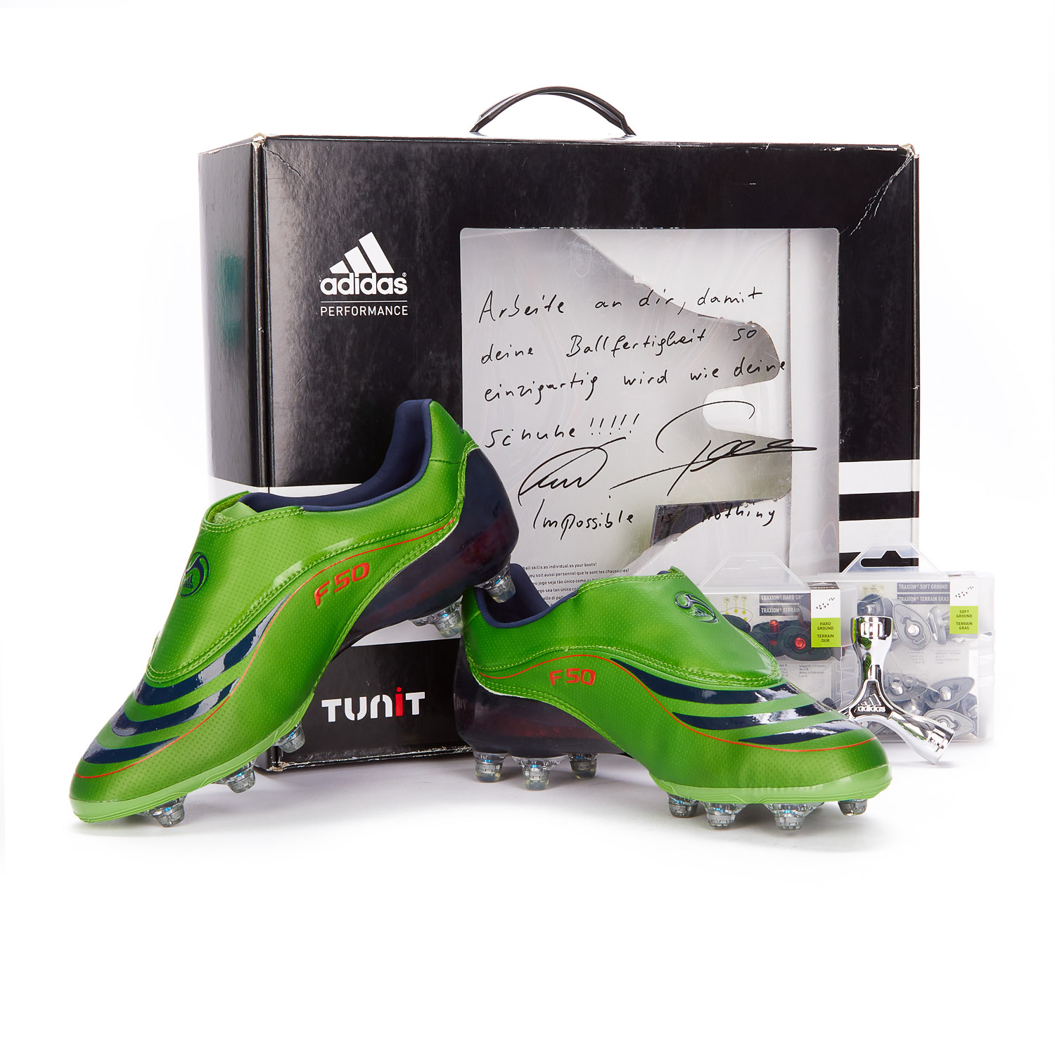 creencia Sábana suicidio 2008 adidas F50.8 TUNiT Football Boots *In Box* FG 6½