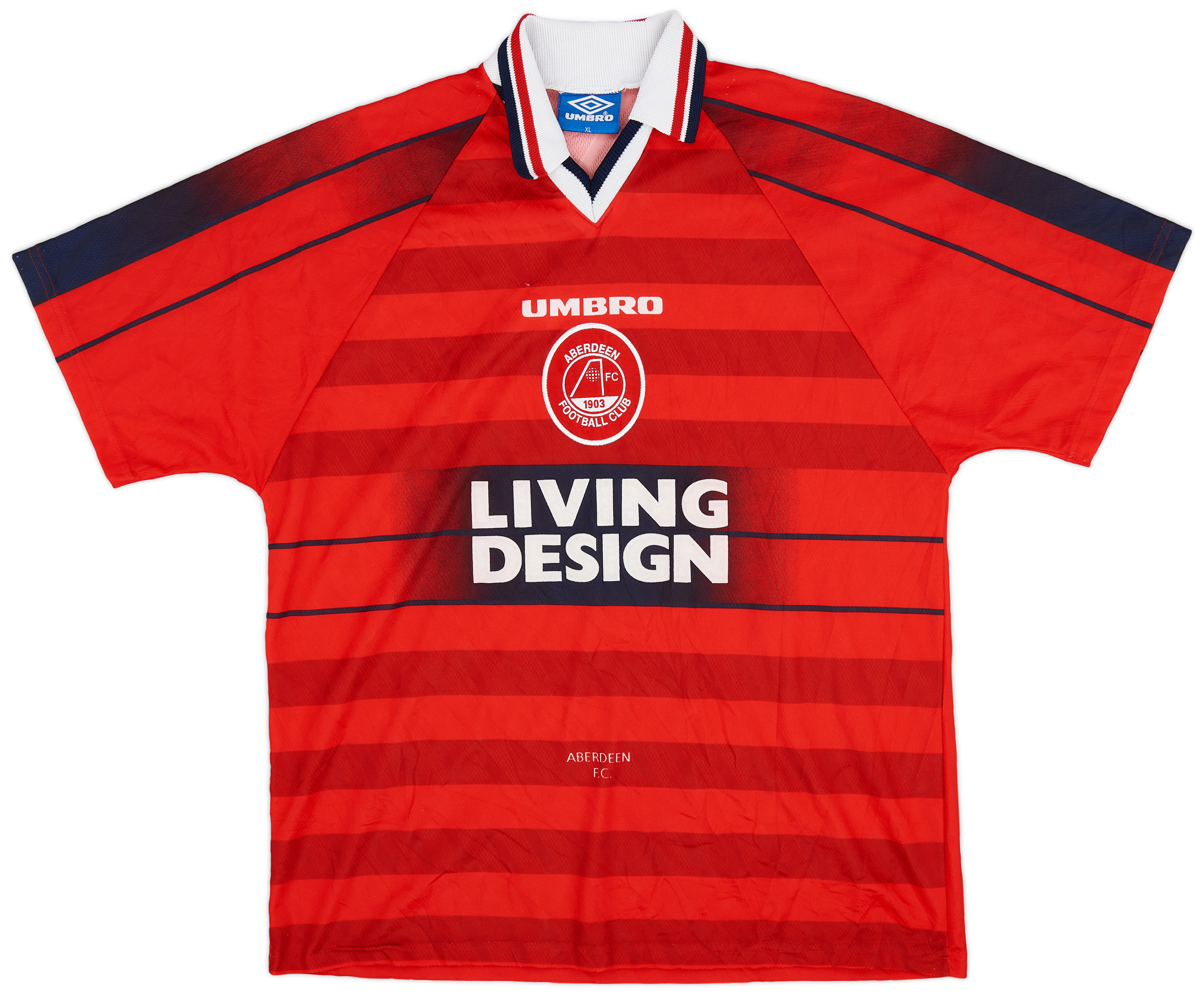 1996-97 Aberdeen Home Shirt - 8/10 - ()