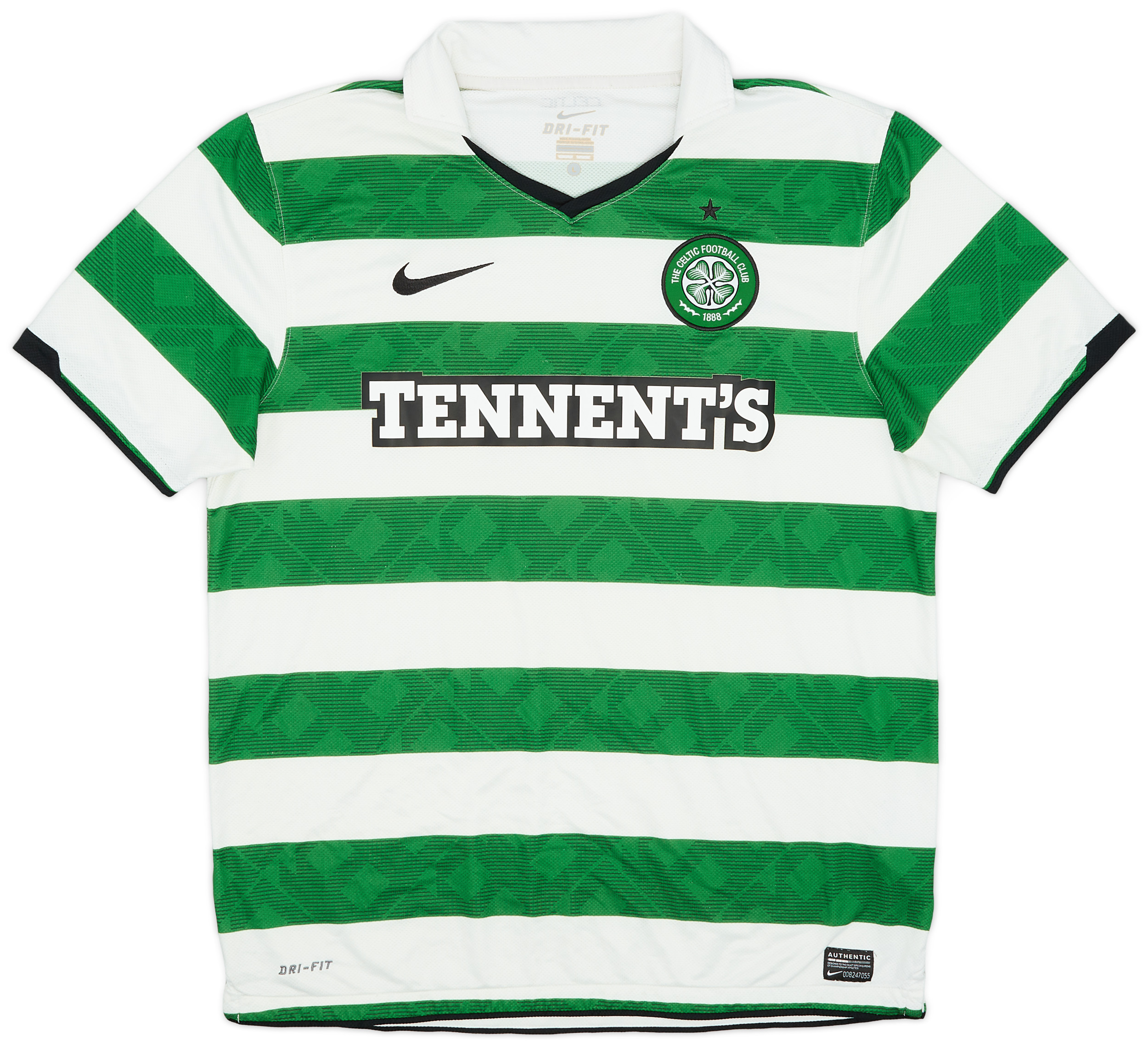 2010-12 Celtic Home Shirt - 7/10 - ()