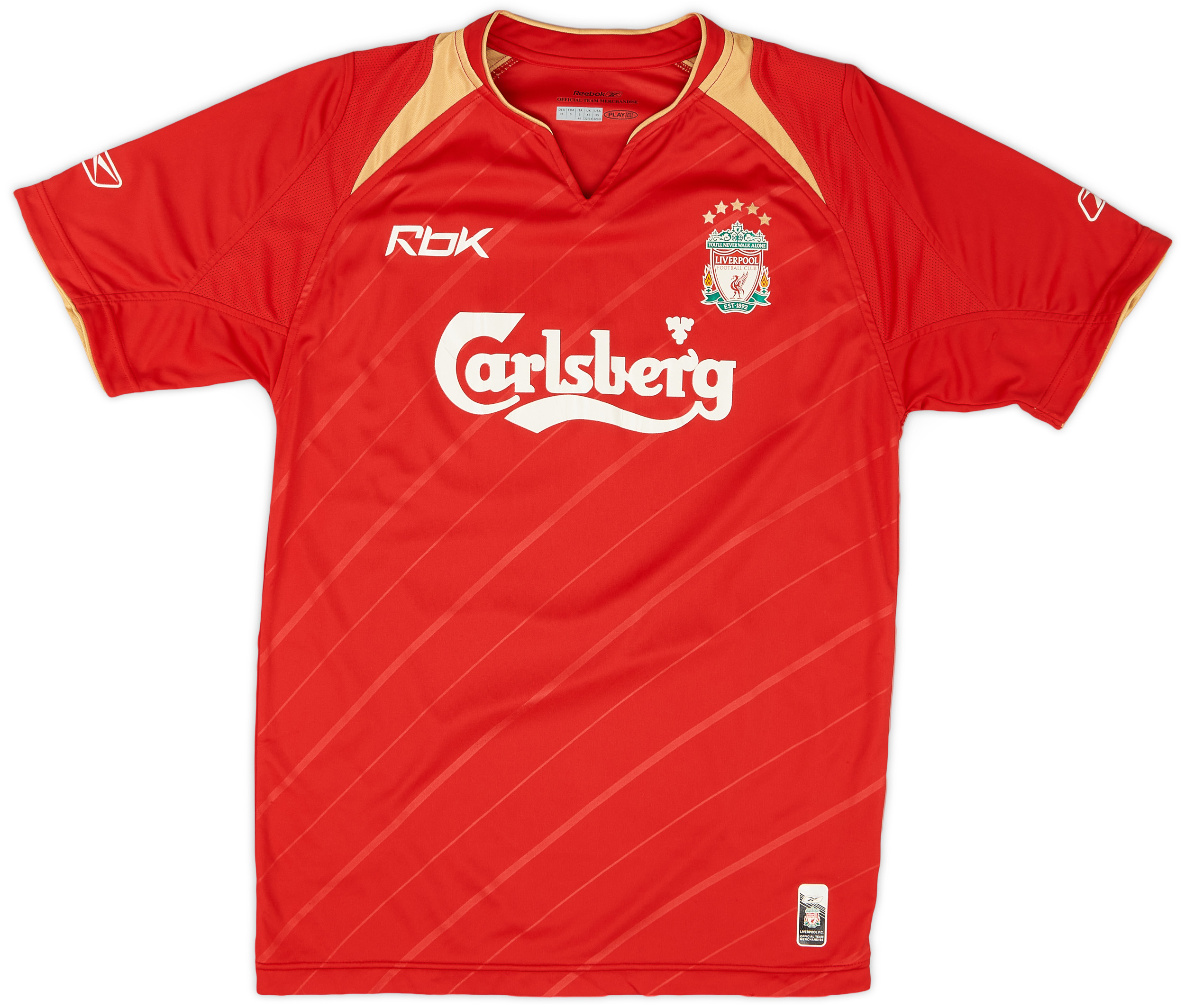 2005-06 Liverpool CL Home Shirt - 9/10 - ()