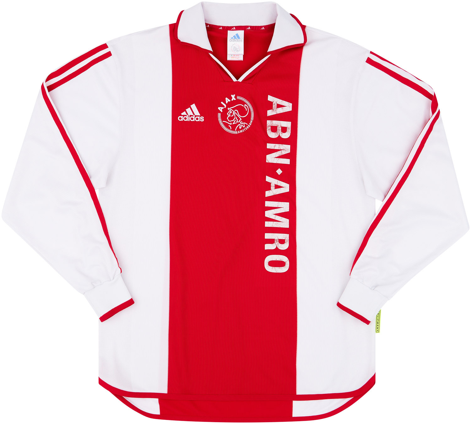 2000-01 Ajax Centenary Player Issue Home Shirt