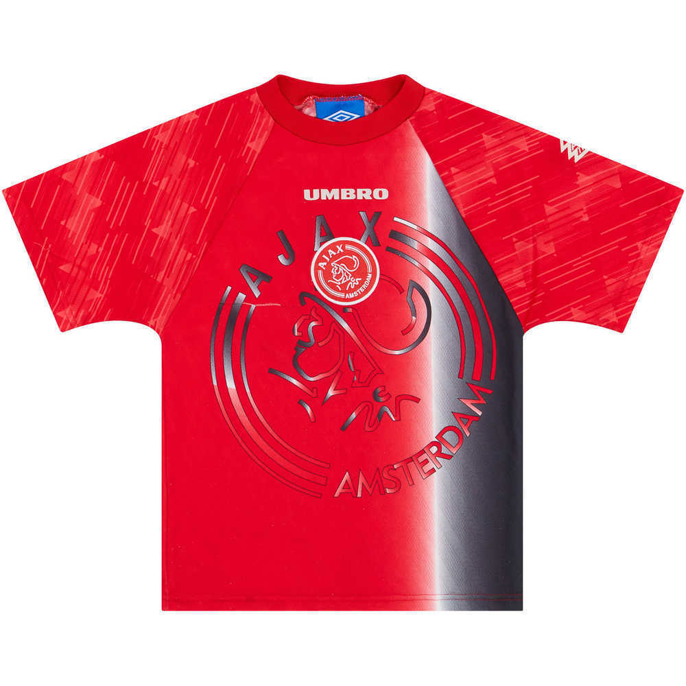 1996-97 Ajax Umbro Training Shirt (Good) M.Boys