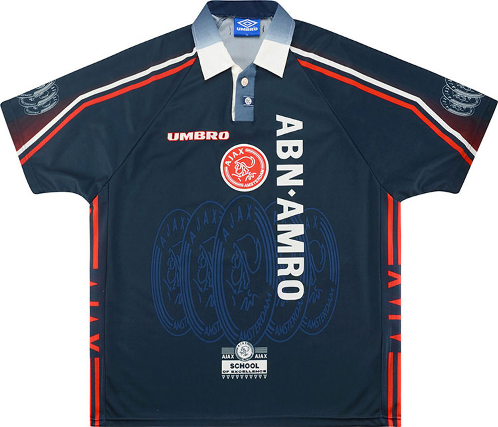 1997-98 Ajax Away Shirt Laudrup #11 (Excellent) L