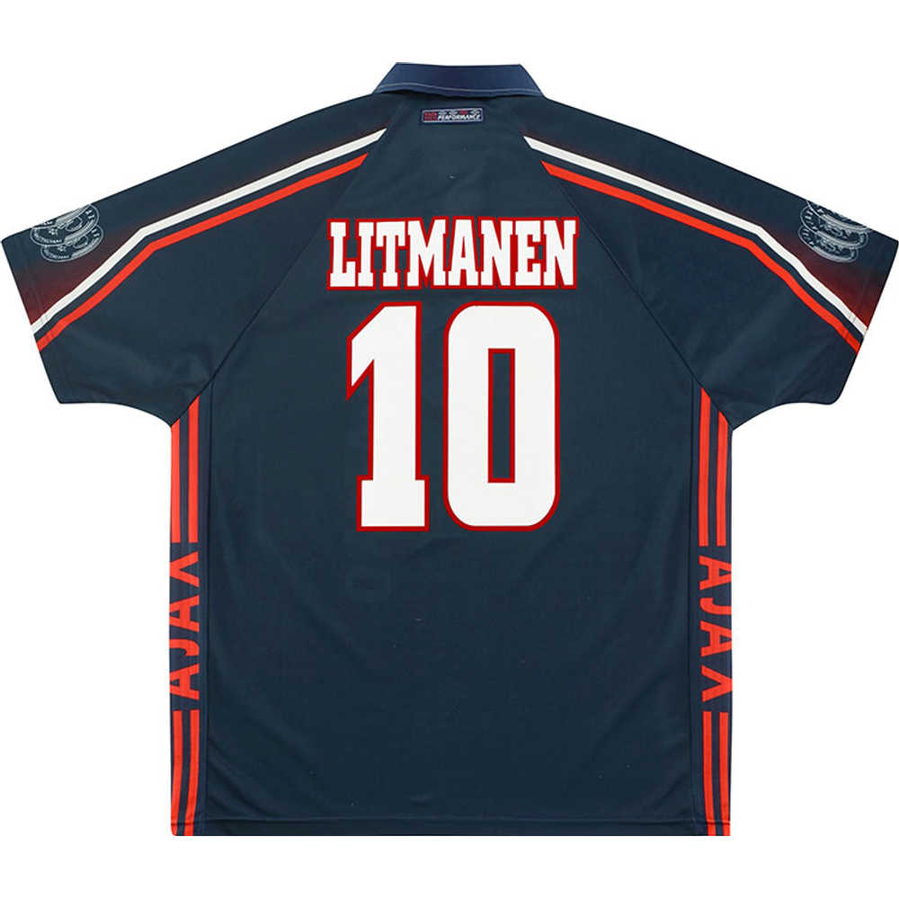 1997-98 Ajax Away Shirt Litmanen #10 (Excellent) M