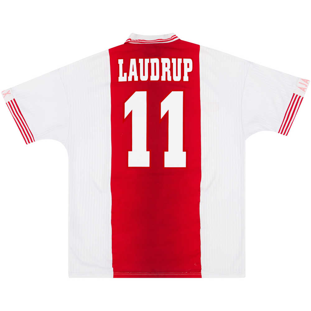 1997-98 Ajax Home Shirt Laudrup #11 (Excellent) L