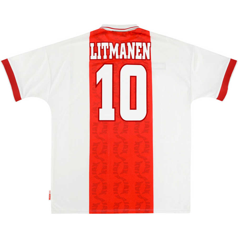 1998-99 Ajax Home Shirt Litmanen #10 (Excellent) XL