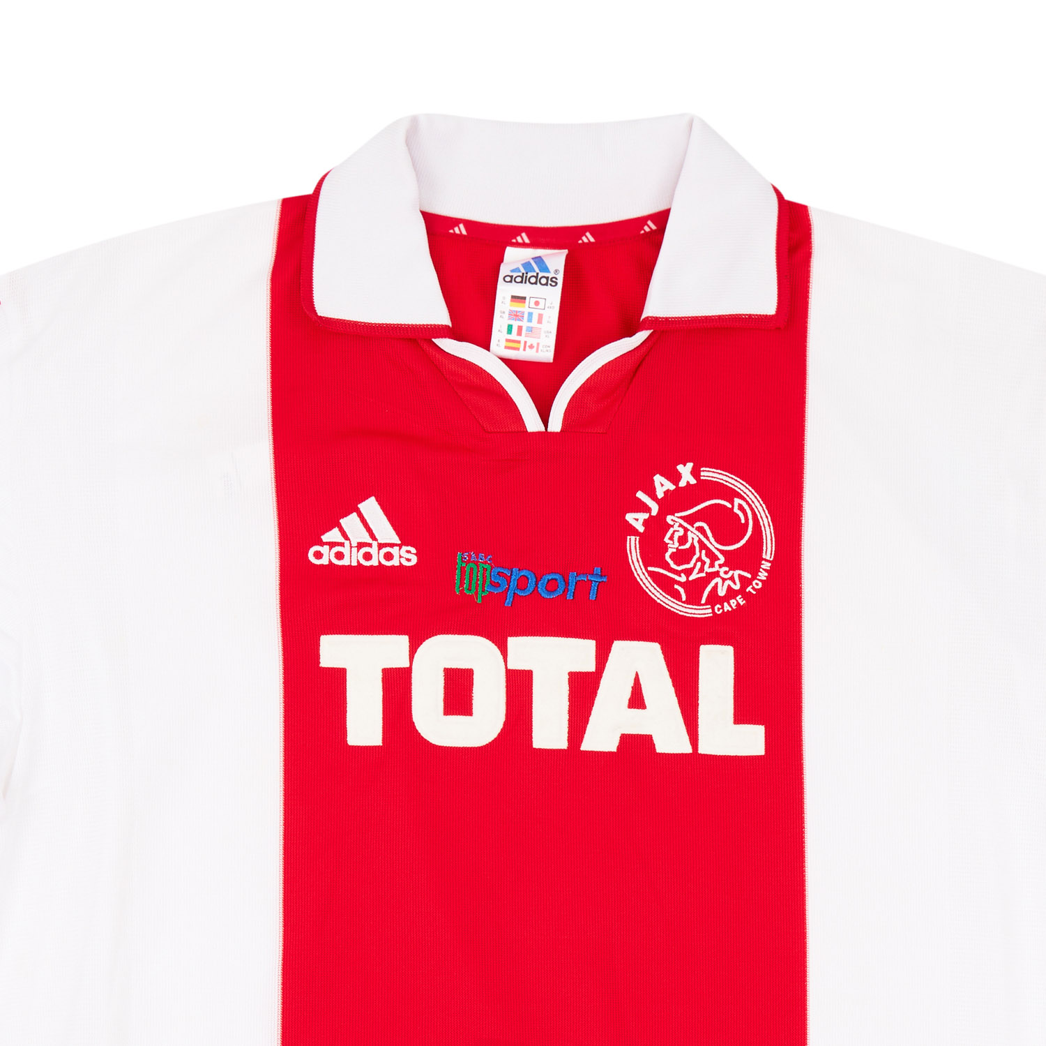 2000-01 Ajax Cape Issue Home Shirt #3
