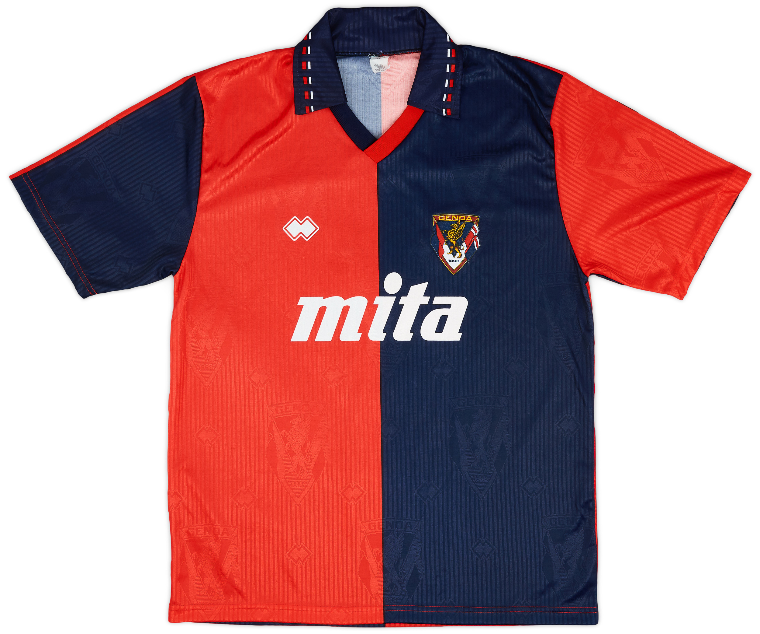 1991-92 Genoa Home Shirt - 9/10 - ()