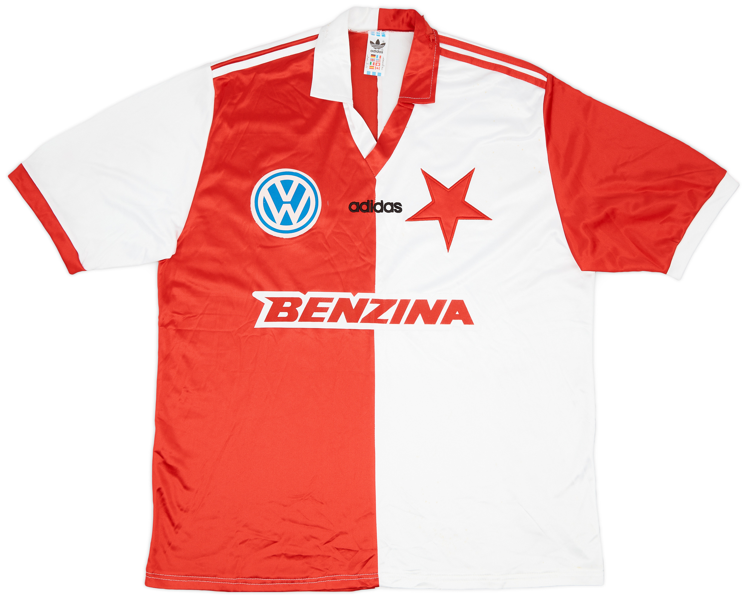 1995-96 Slavia Prague Home Shirt - 7/10 - ()