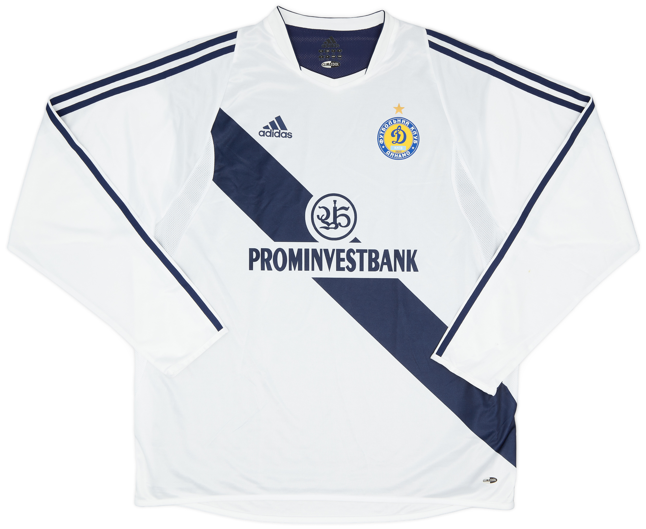 2003-04 Dynamo Kyiv Player Issue Home Shirt - 8/10 - ()