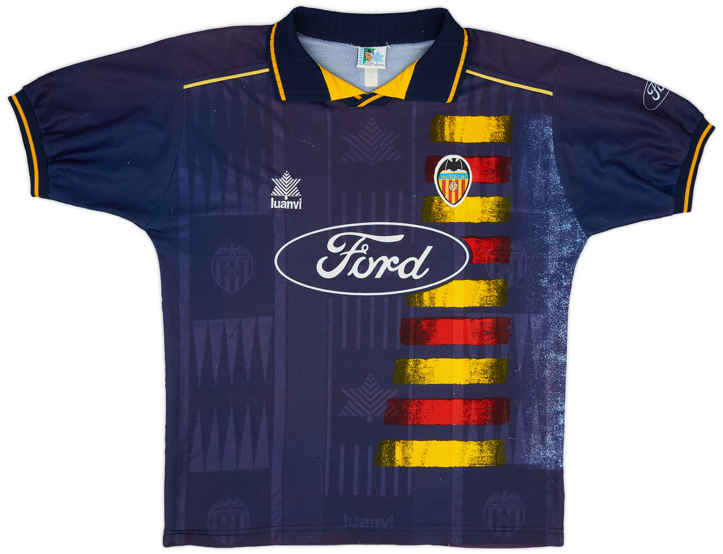 1996-97 Valencia Away Shirt - 7/10 - ()
