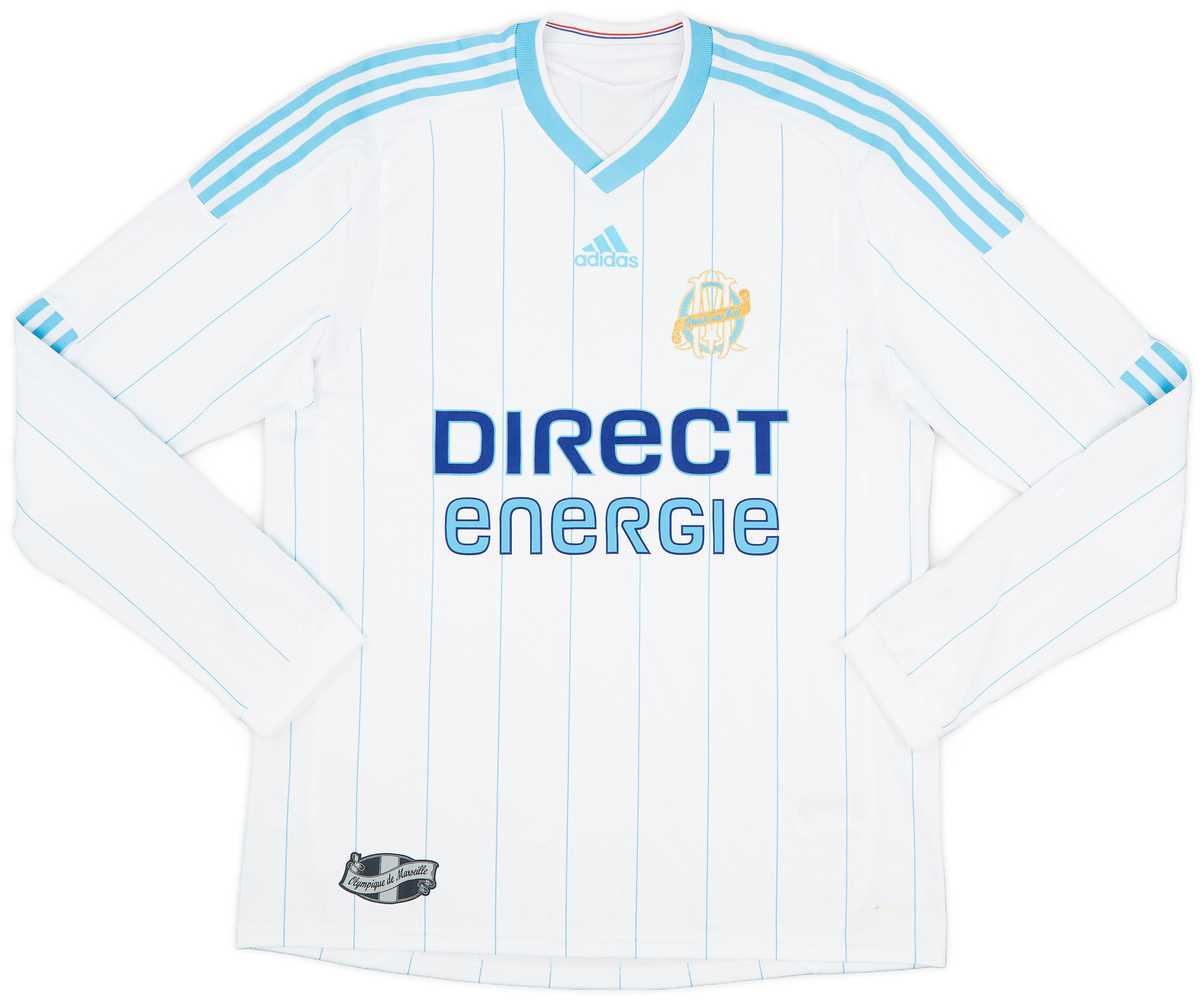2009-10 Olympique Marseille Player Issue Home Shirt - 7/10 - ()