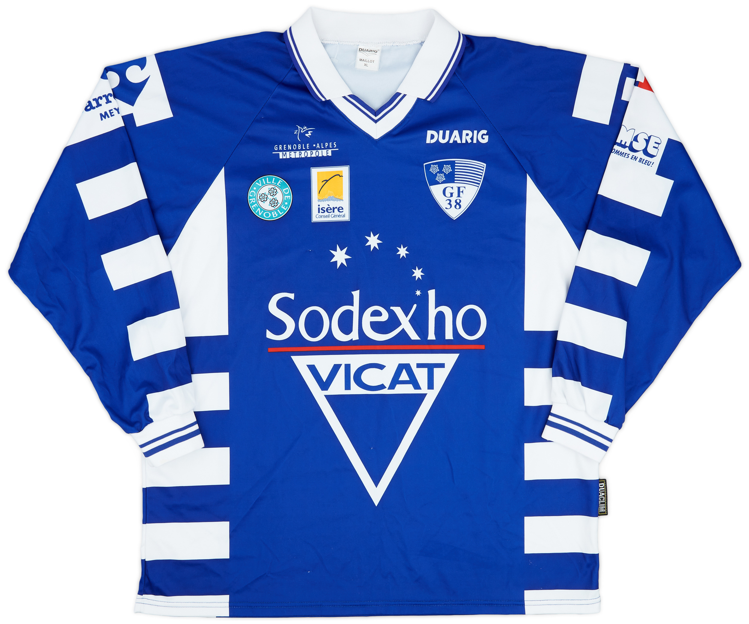 1999-00 Grenoble Foot Home Shirt - 9/10 - ()