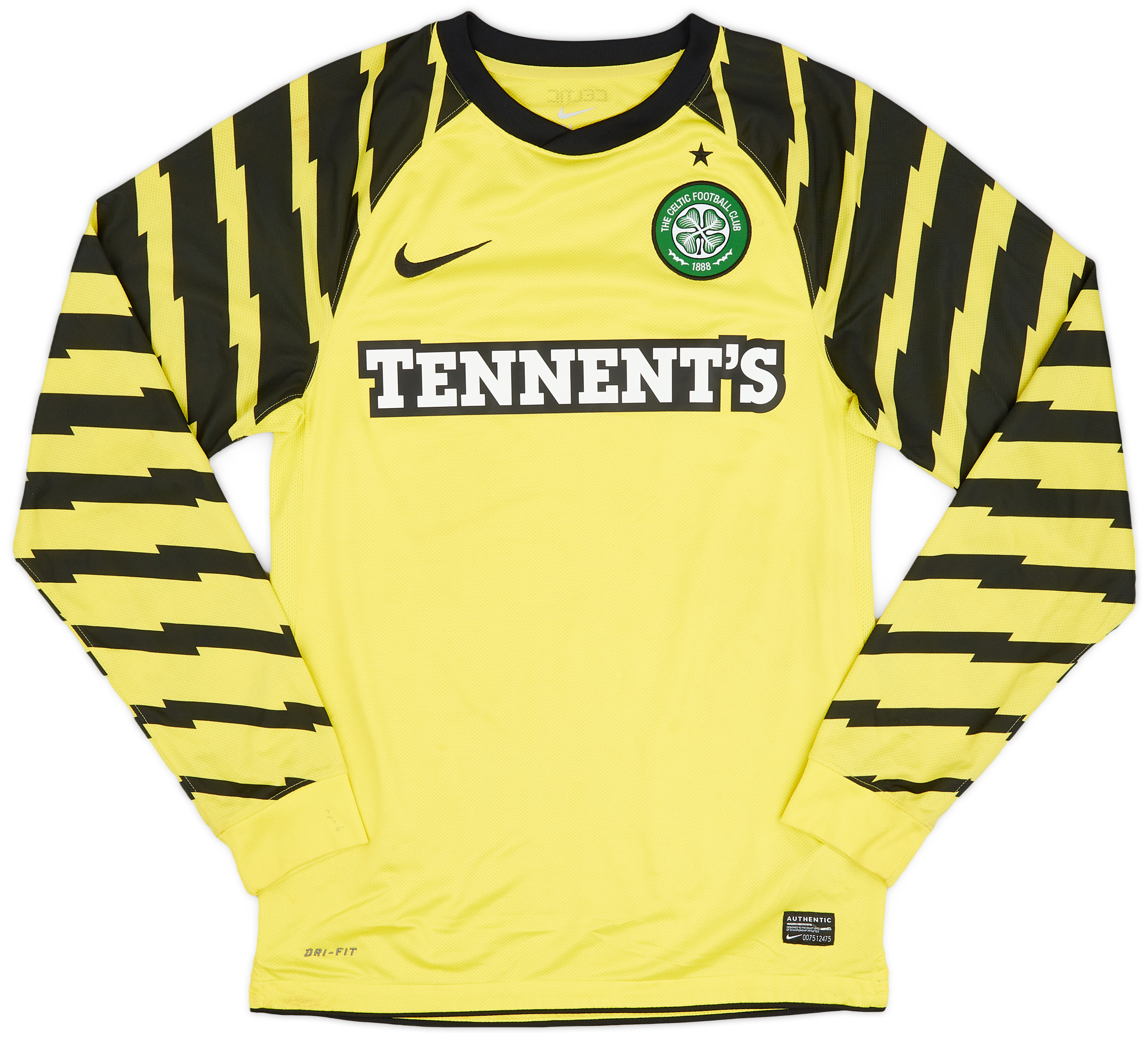 2010-11 Celtic GK Shirt - 6/10 - ()