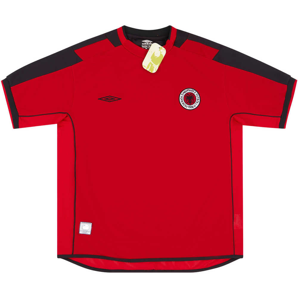 2004-06 Albania Home Shirt *BNIB* XL
