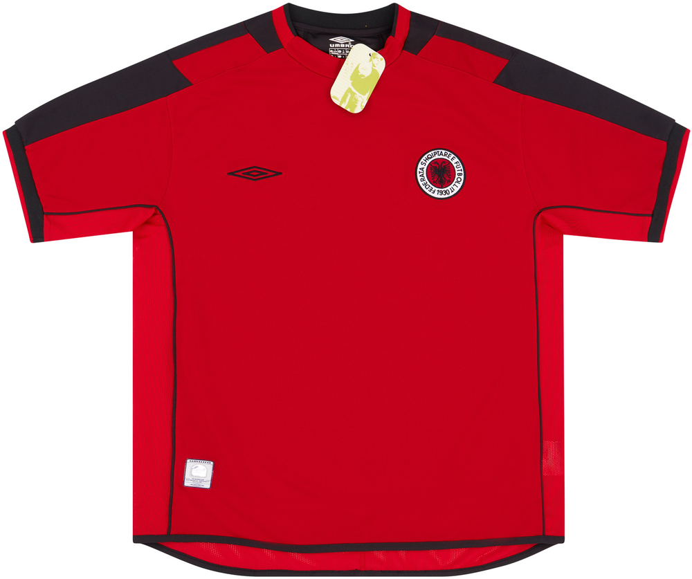 2004-06 Albania Home Shirt *BNIB* XXL-Clearance Other European Classic Clearance