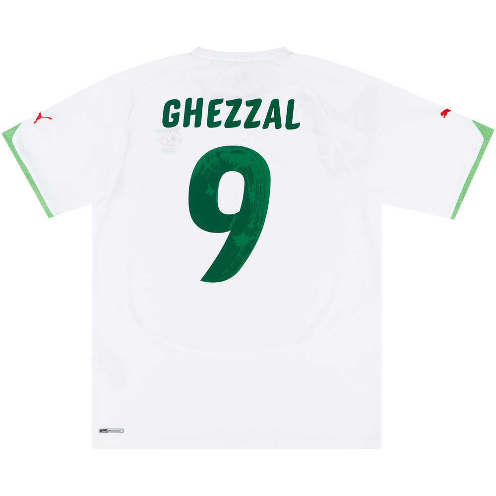 2010-11 Algeria Home Shirt Ghezzal #9 *w/Tags*