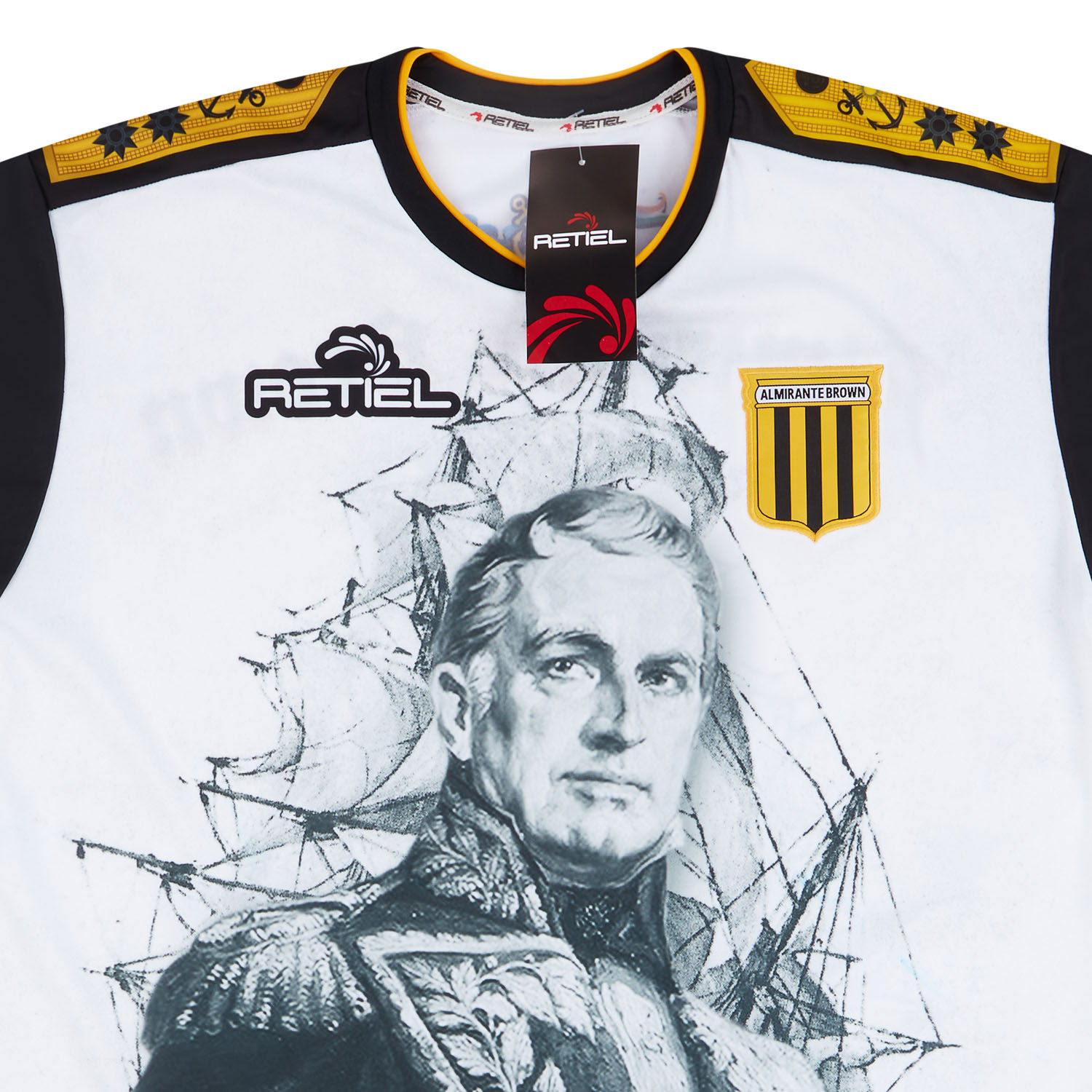 2021 Club Almirante Brown 'Admiral Guillermo' Special Edition Third Shirt -  NEW
