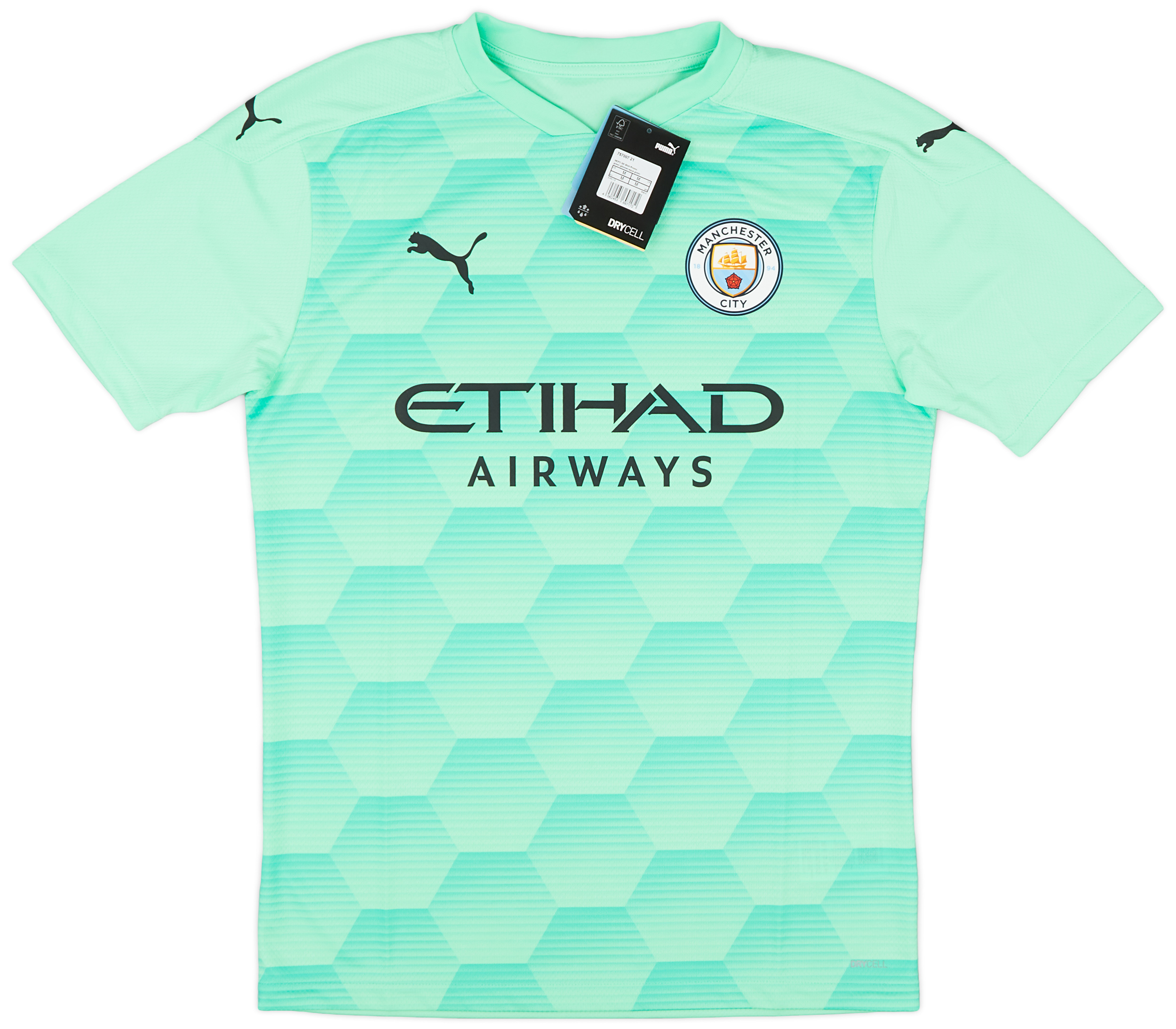2020-21 Manchester City Player Issue GK Shirt ()