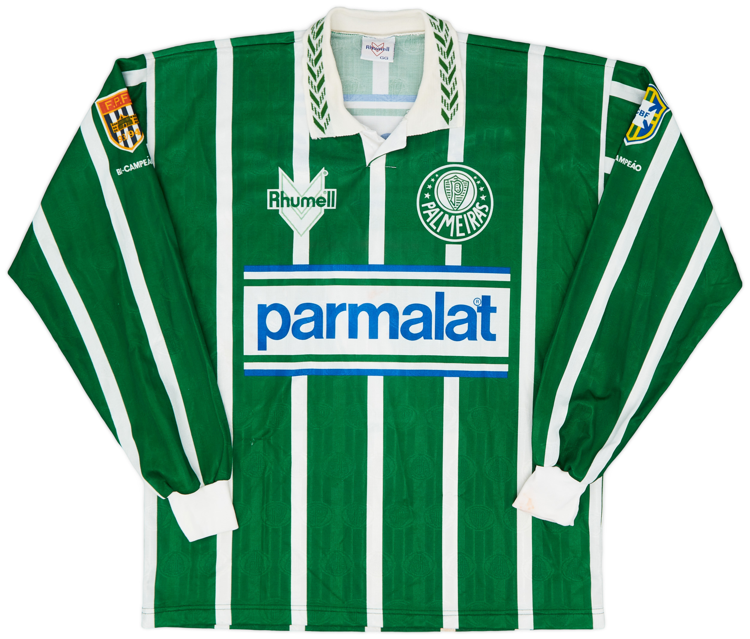 1995 Palmeiras Home Shirt #7 - 8/10 - ()