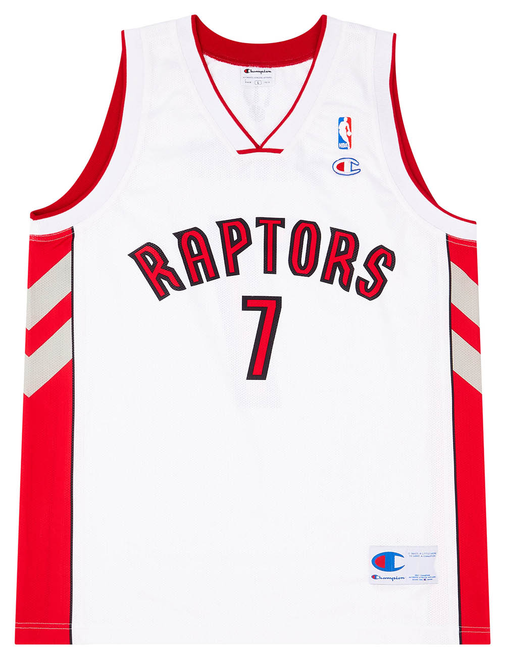 2006-10 Toronto Raptors Bargnani #7 Champion Home Jersey