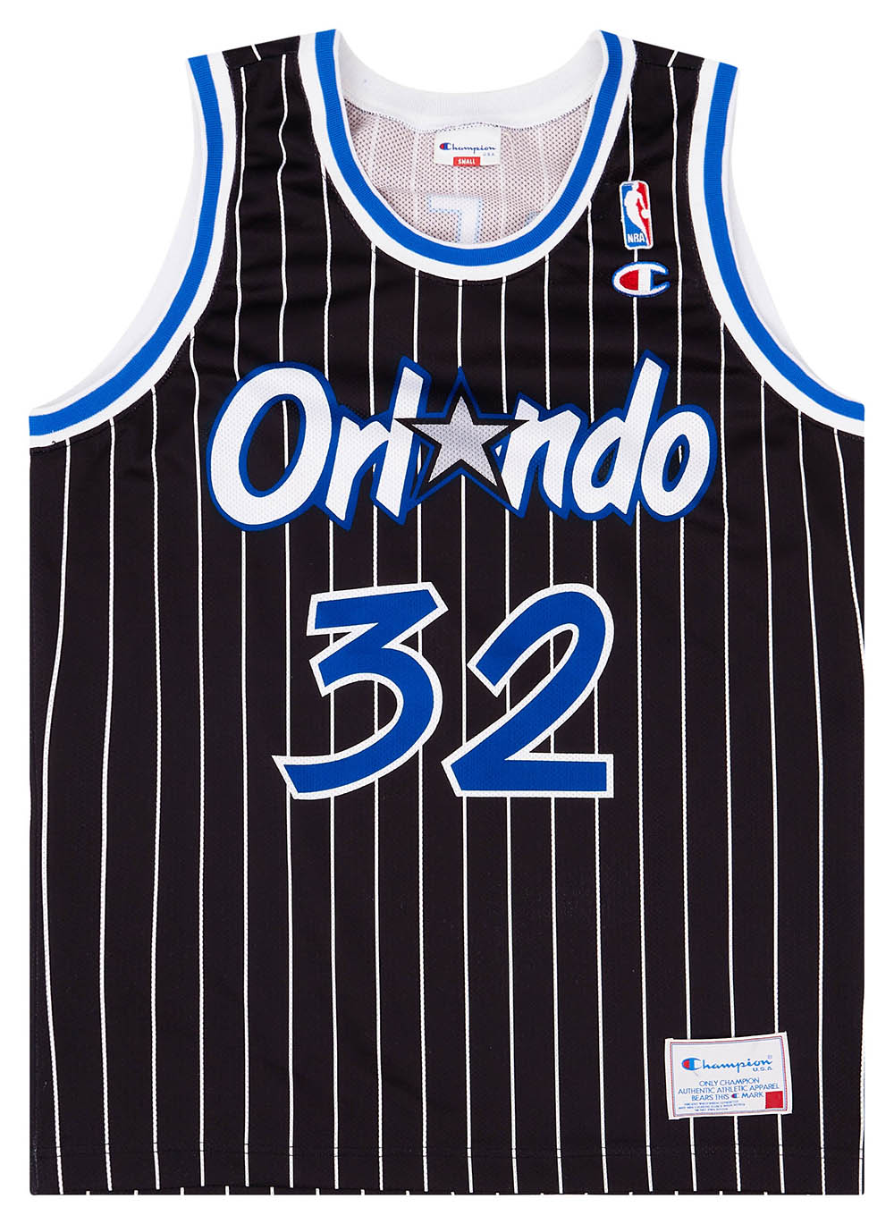 1992-94 Orlando Magic O'Neal #32 Champion Away Jersey (Very Good) L