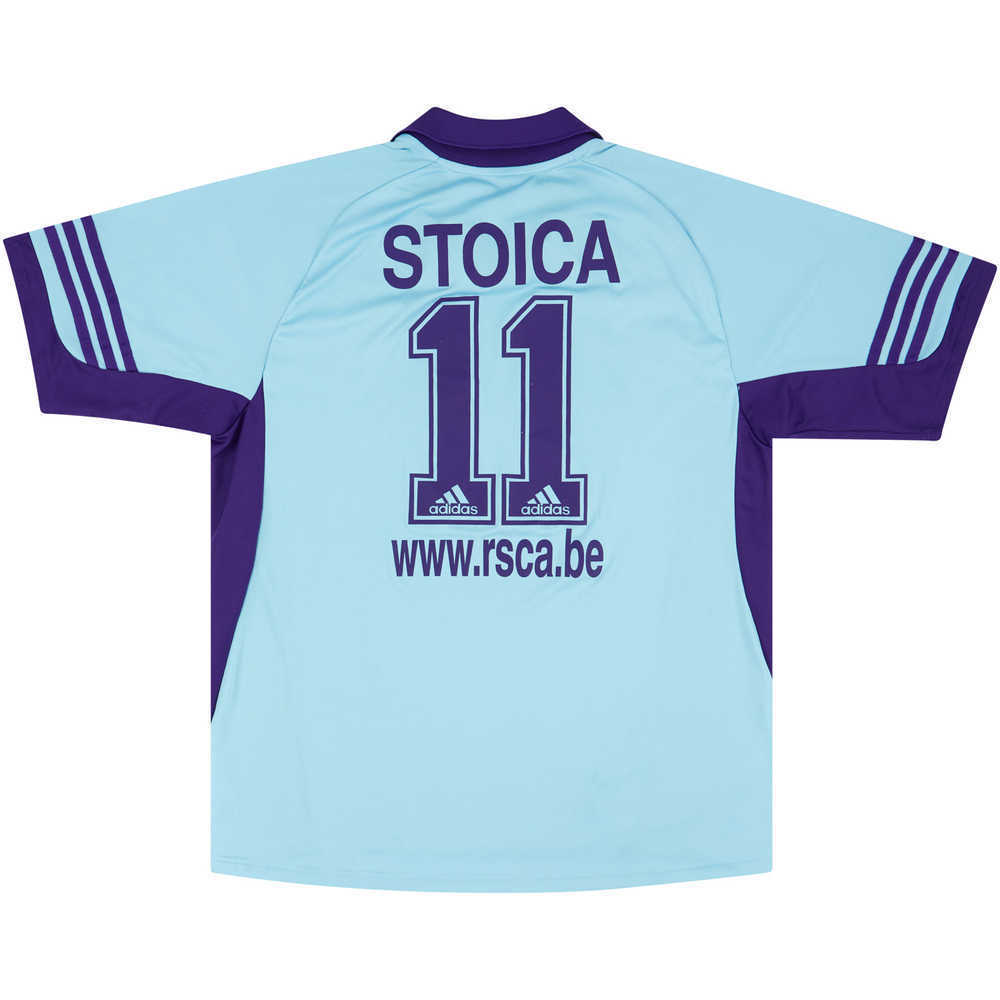2000-01 Anderlecht Third Shirt Stoica #11 (Very Good) XL