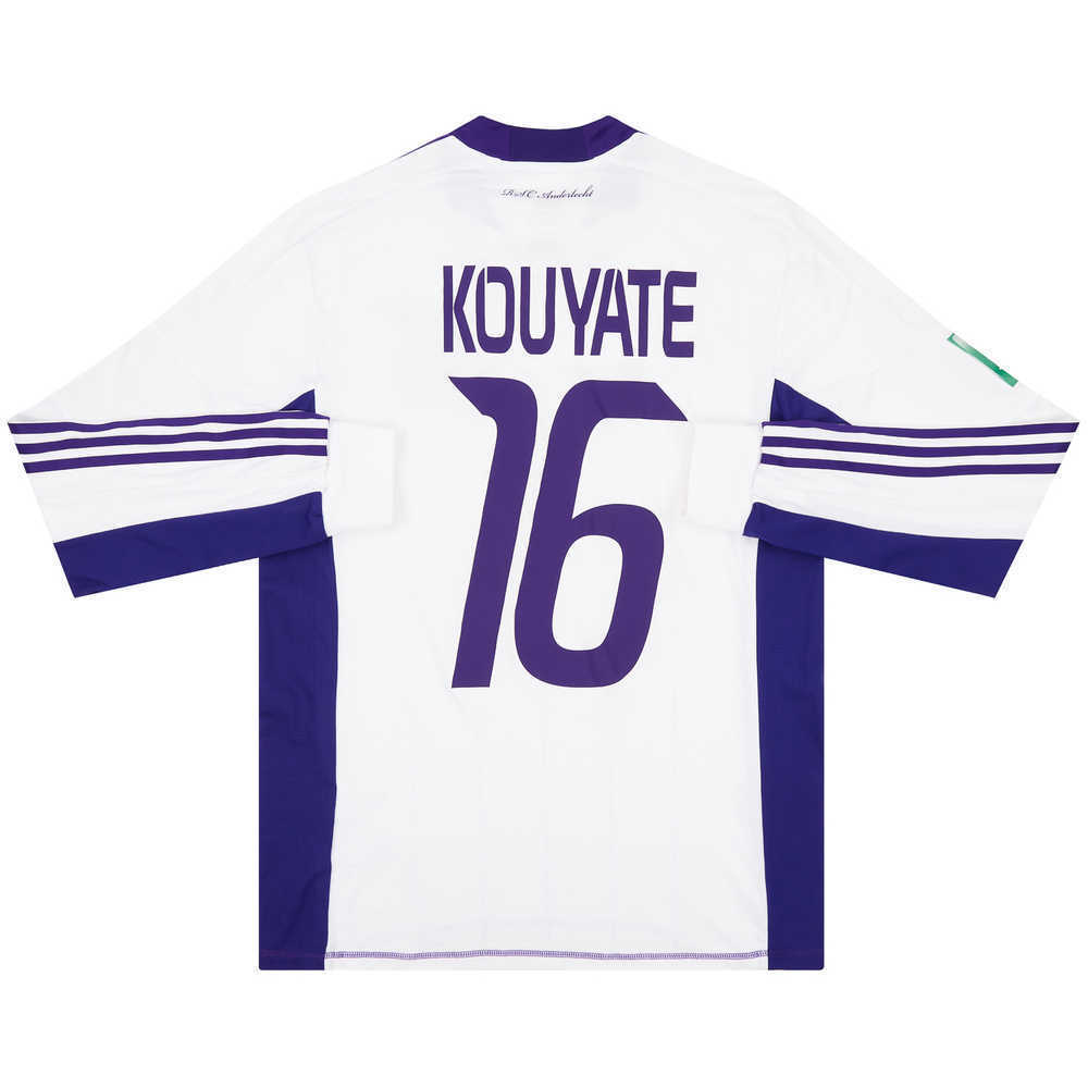 2012-13 Anderlecht Match Issue Away L/S Shirt Kouyate #16
